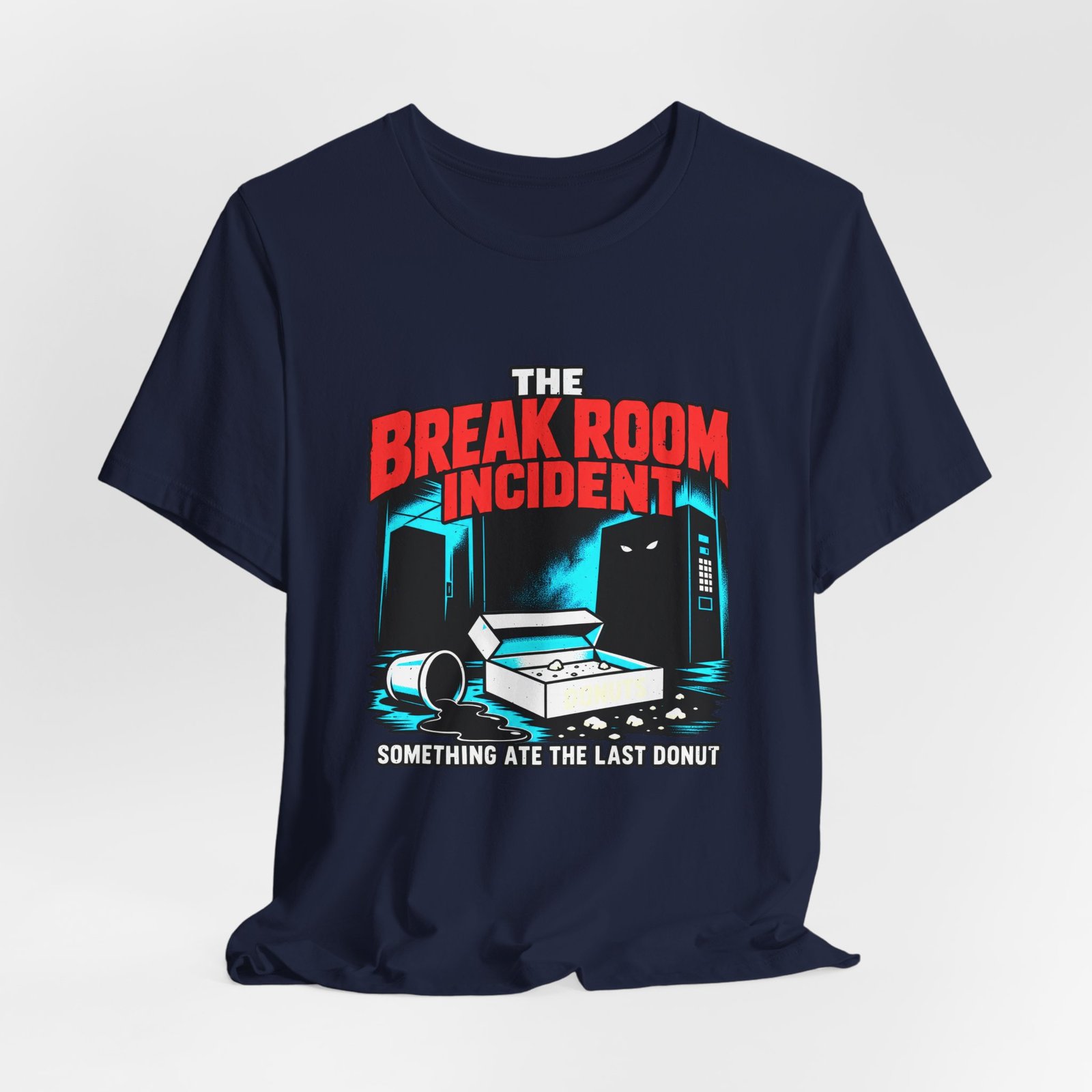 Incident Donut Mystery Last Office Meme Graphic Tee - Image 24