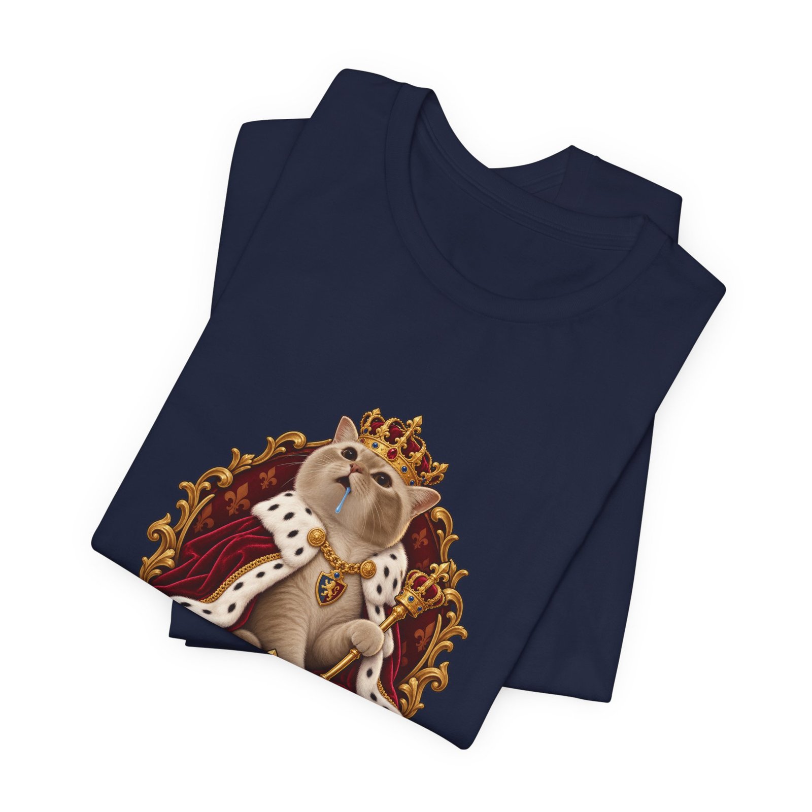 Lord I'm Lord Royal Cat Meme One Humor Graphic Tee - Image 35