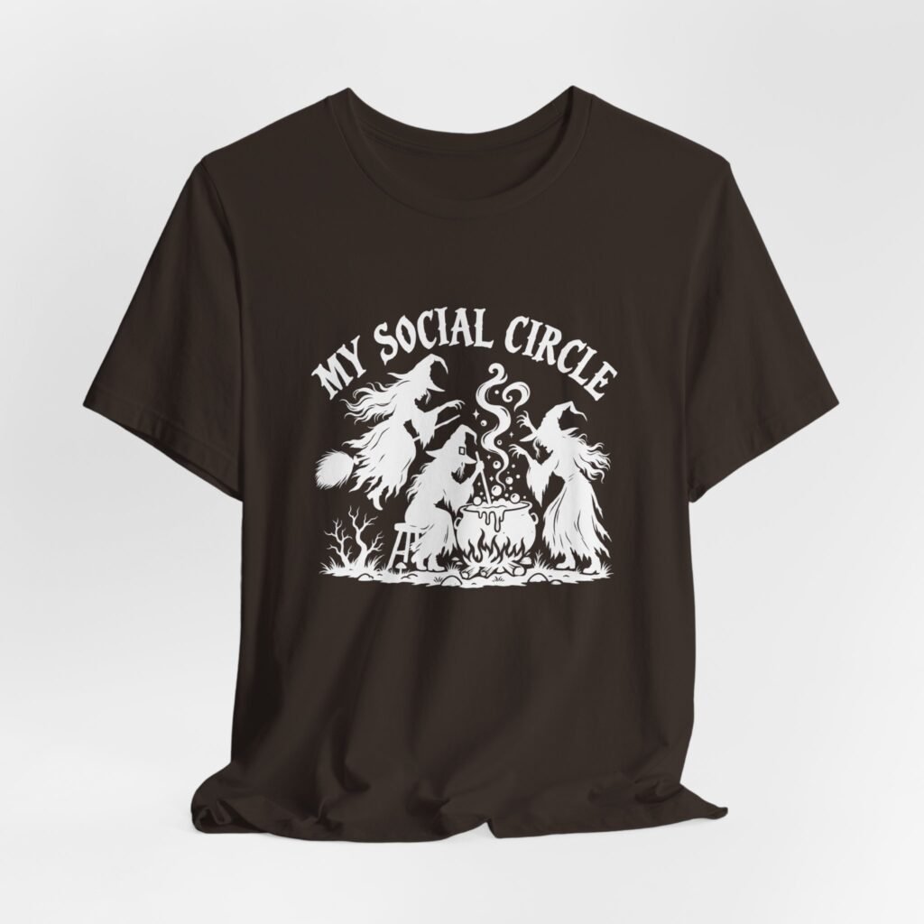 My Social Circle Witches Around a Cauldron