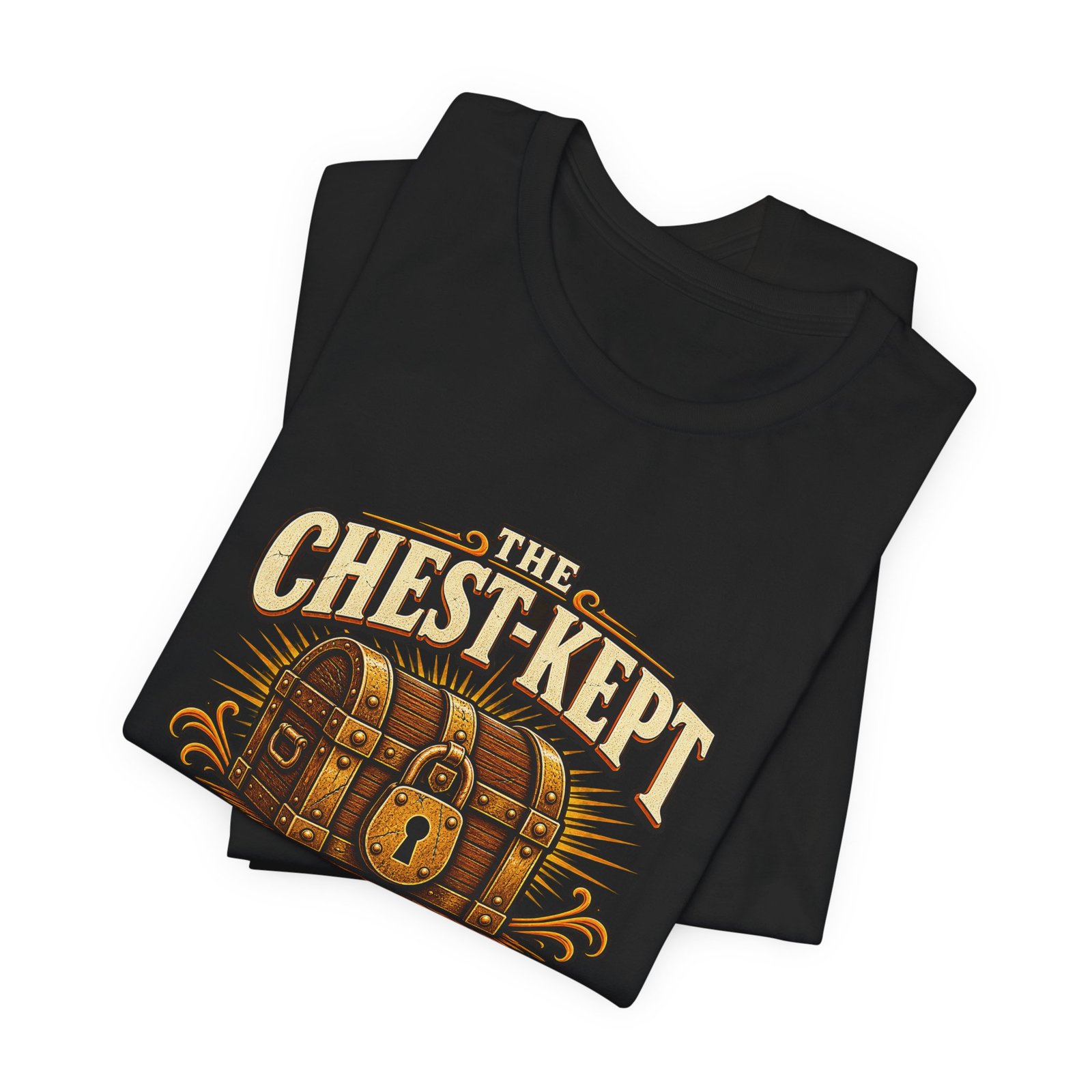 The Chest-Kept Secret Funny Treasure Pun Graphic Tee - Image 15