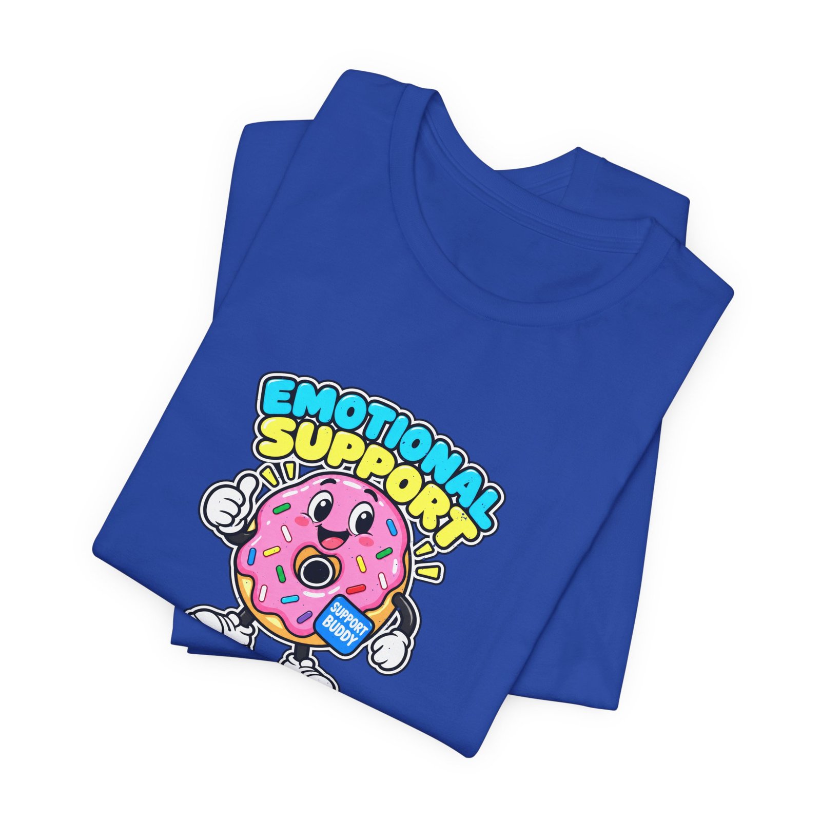 Emotional Support Donut Support Buddy Graphic Tee - Image 19