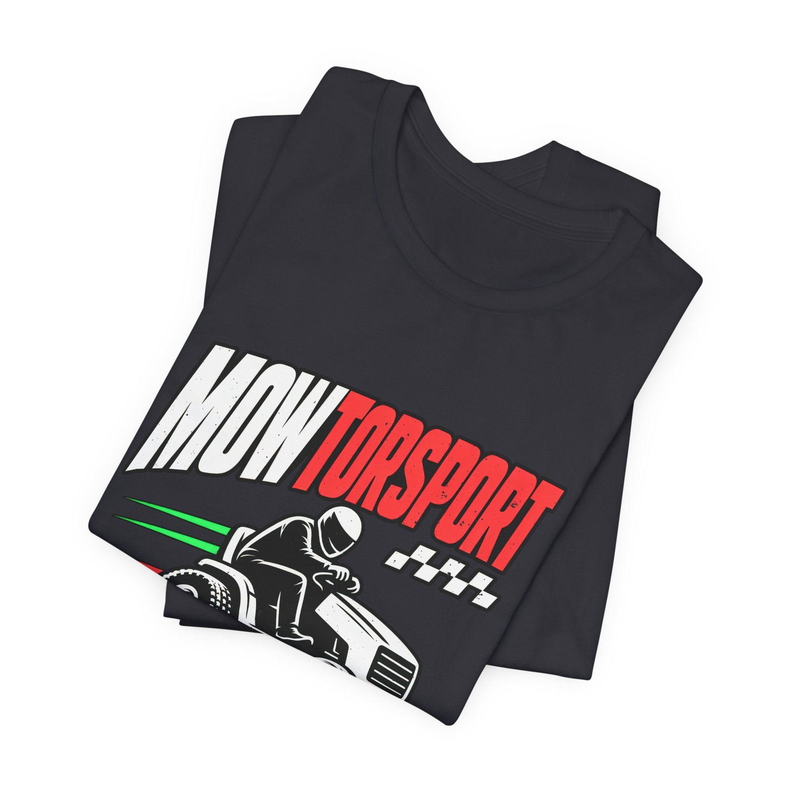 MOWTORSPORT Lawn Racing Humor Dad Jokes Graphic Tee - Image 23