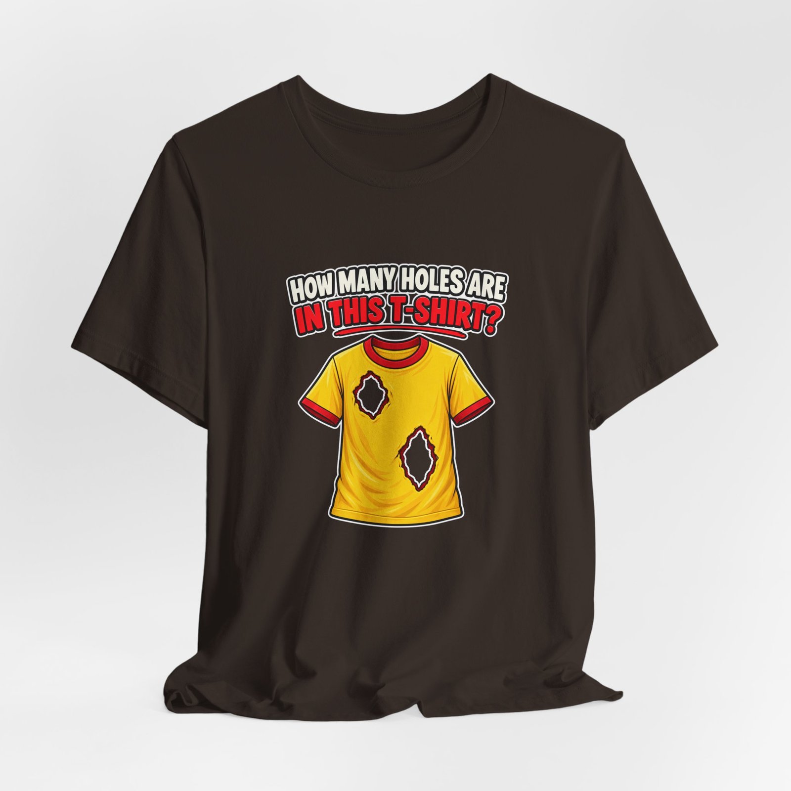 How Many Holes Are In This T-Shirt? Visual Riddle - Image 12