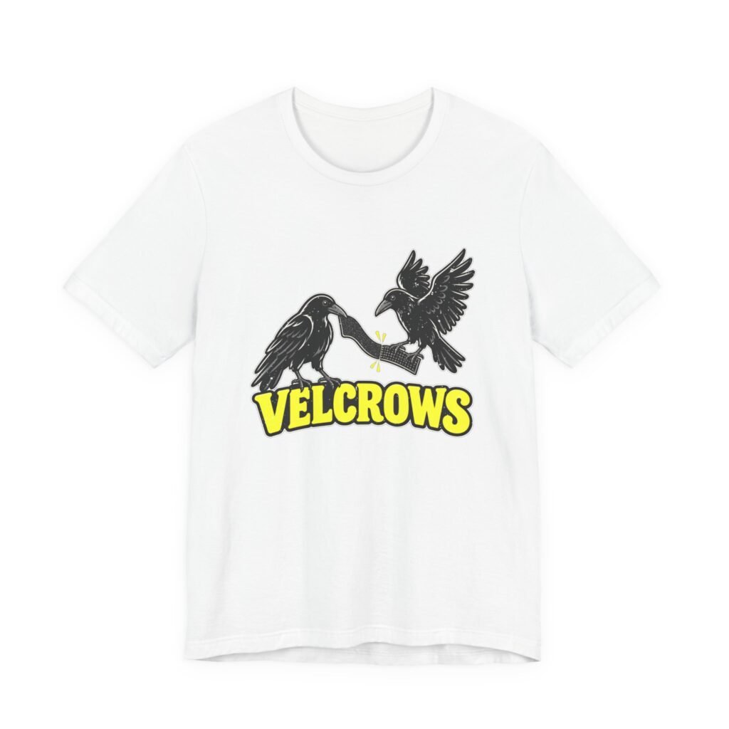 VELCROWS Crow Hook-and-Loop Pun