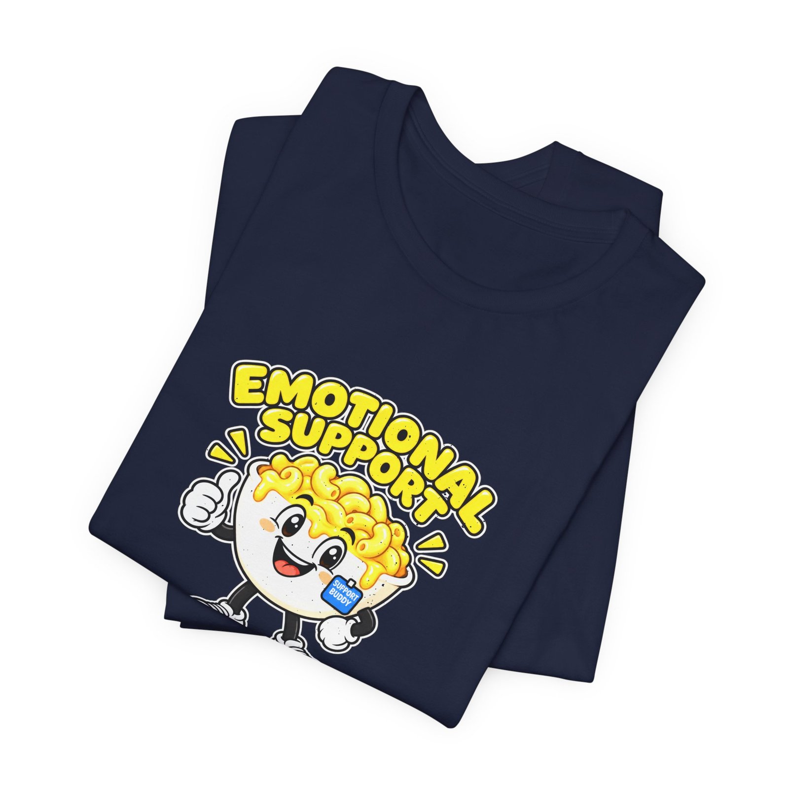 Emotional Support Mac & Cheese Graphic Tee - Image 35