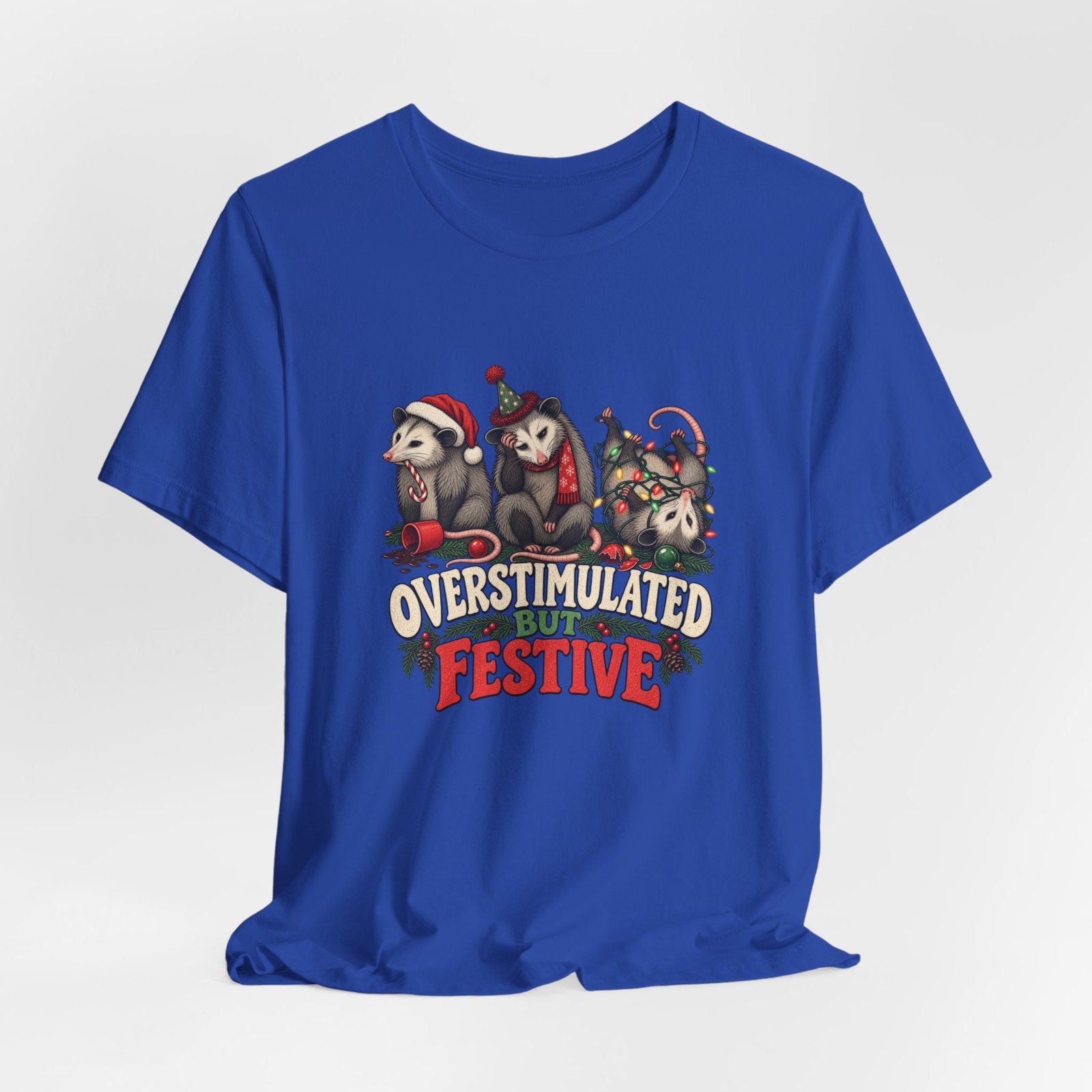 Overstimulated But Festive Christmas Opossums - Image 32