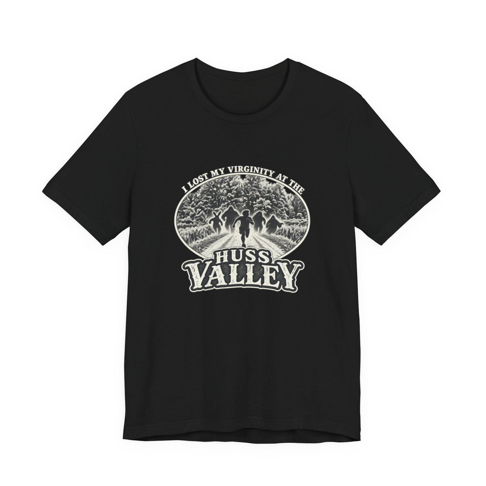 I Lost My Virginity At The Huss Valley Humor Graphic Tee