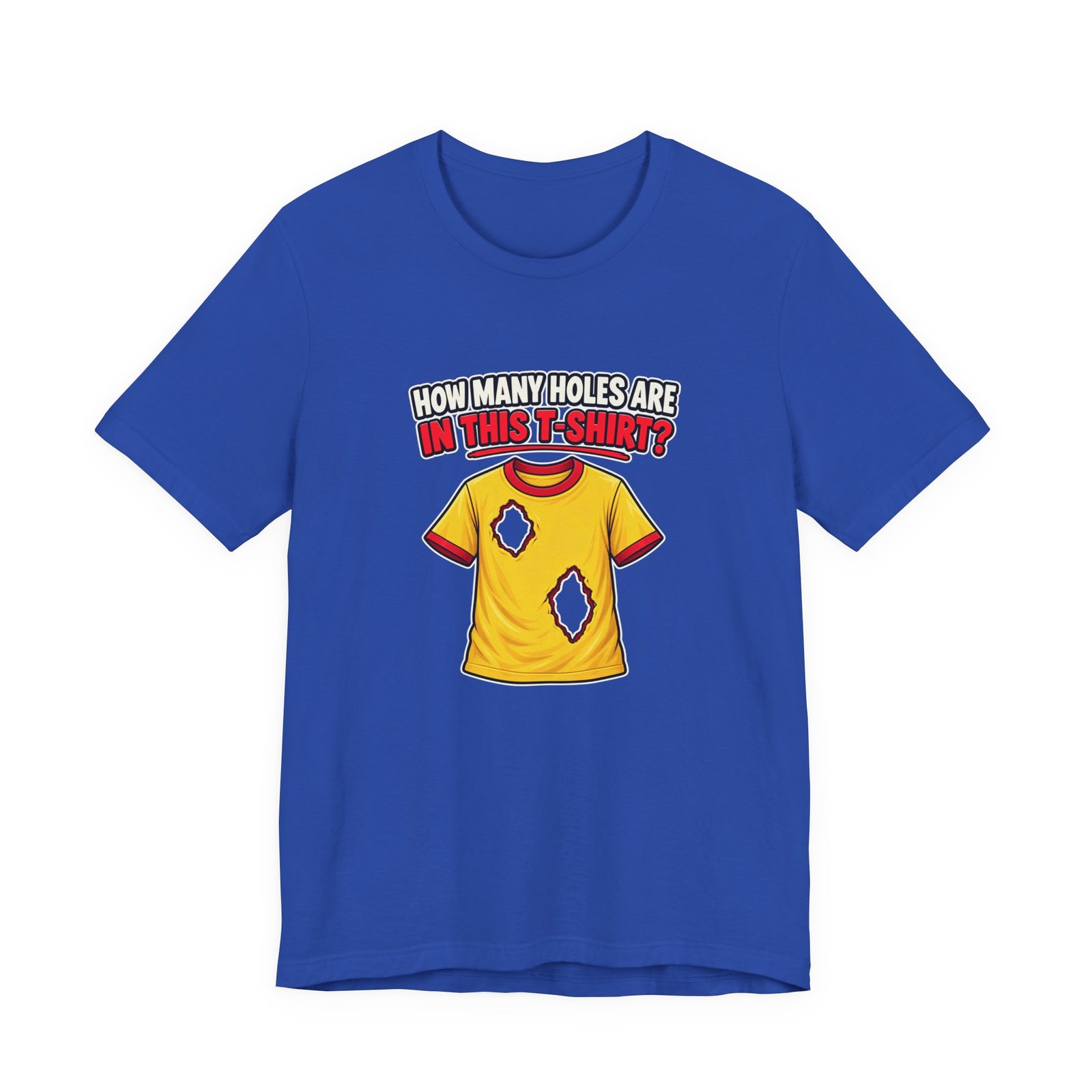 How Many Holes Are In This T-Shirt? Visual Riddle - Image 29