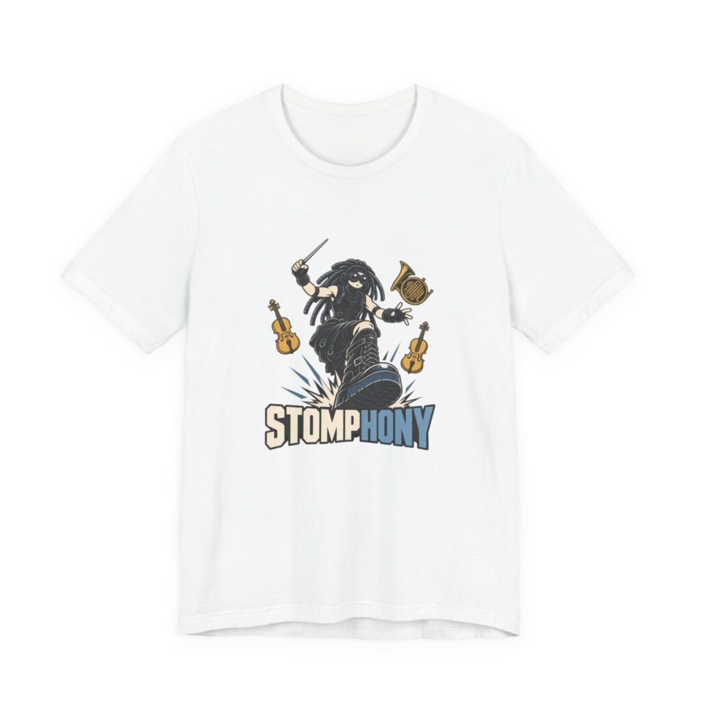STOMPHONY Cyberpunk Conductor Cybergoth Dance Graphic Tee