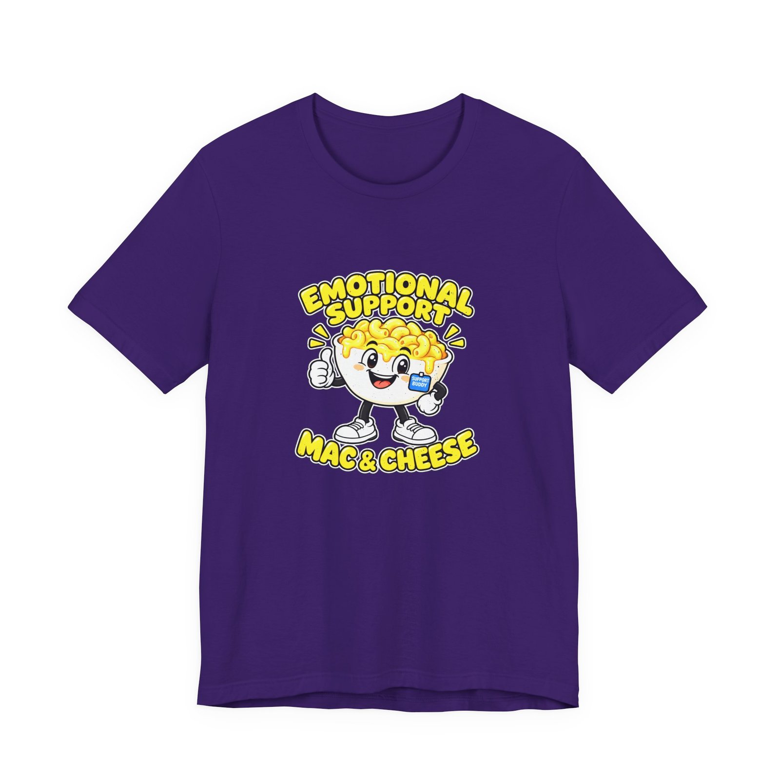 Emotional Support Mac & Cheese Graphic Tee - Image 37
