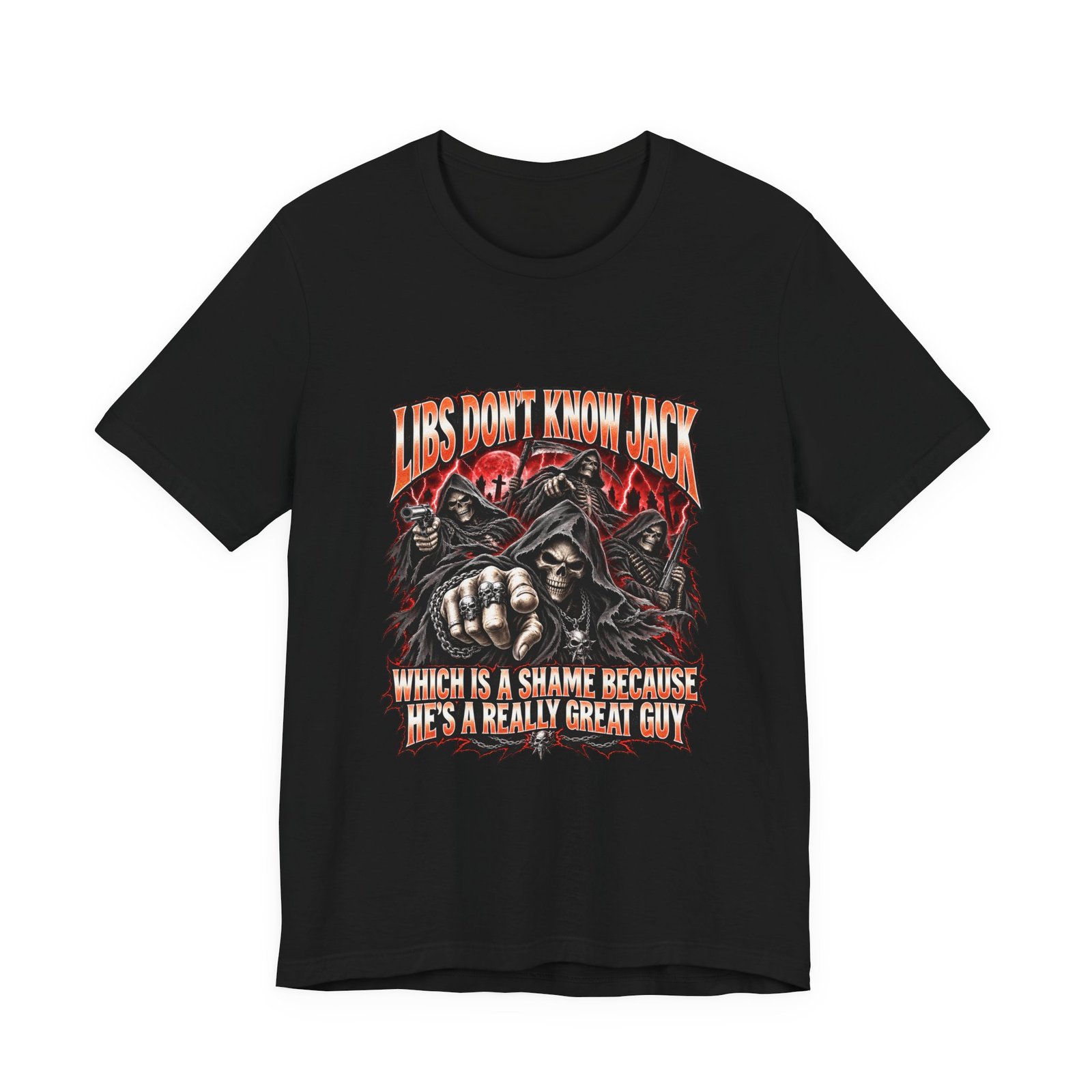 Libs Don’t Know Jack Gothic Reaper Humor - Image 5