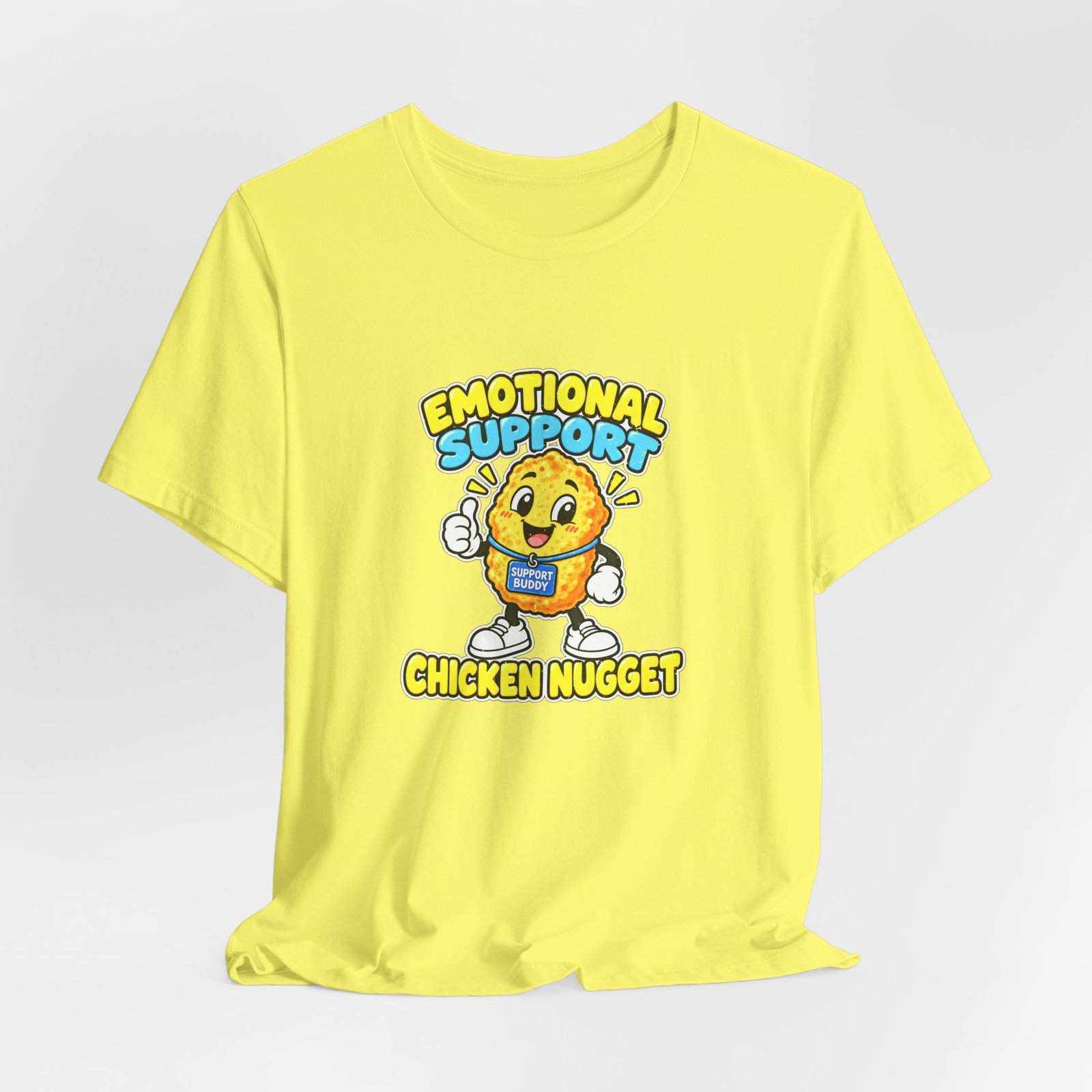 Emotional Support Chicken Nugget Graphic Tee - Image 20