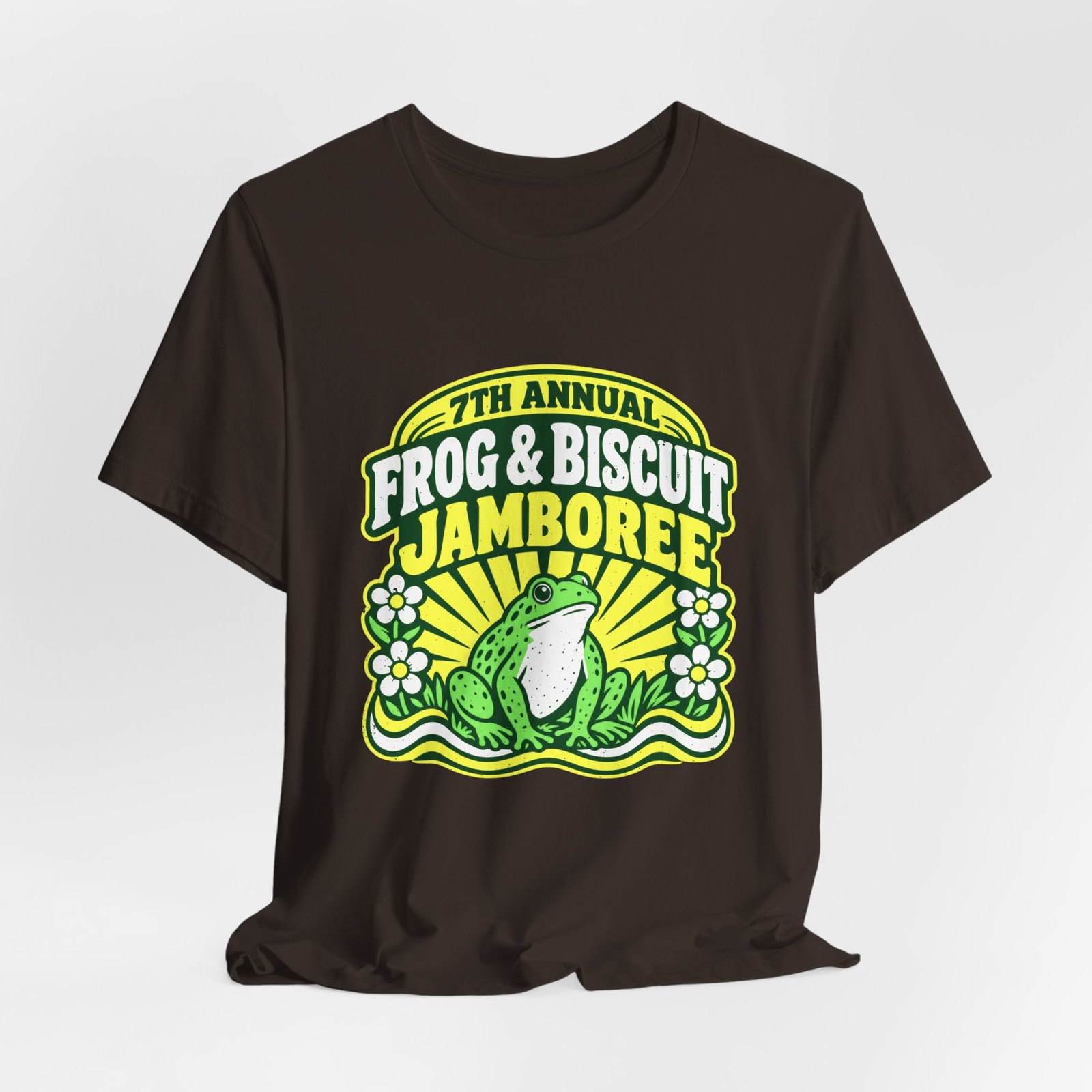 7th Annual Frog & Biscuit Jamboree Graphic Tee - Image 12