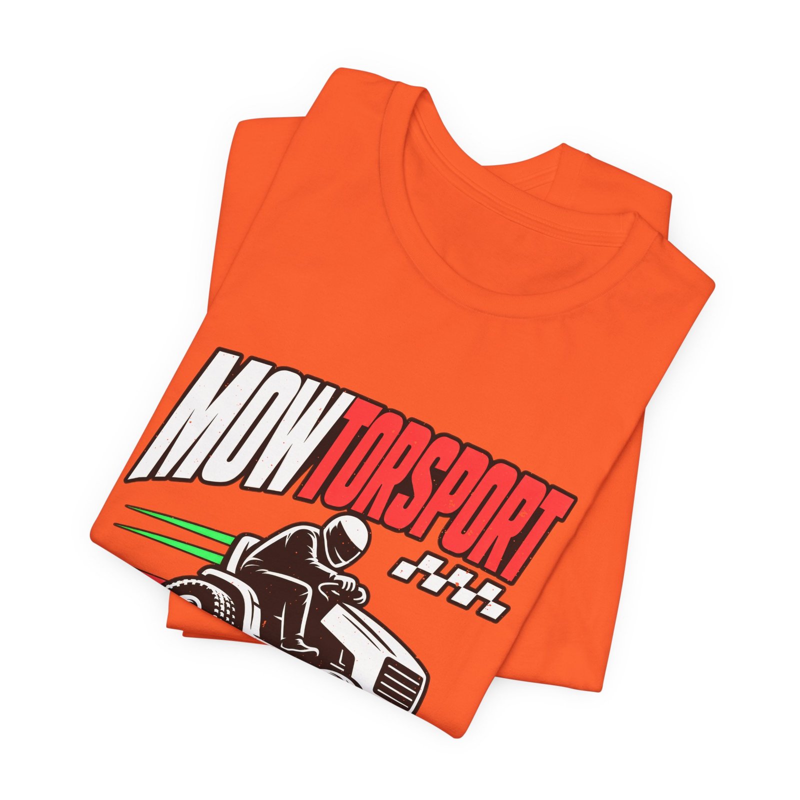 MOWTORSPORT Lawn Racing Humor Dad Jokes Graphic Tee - Image 7