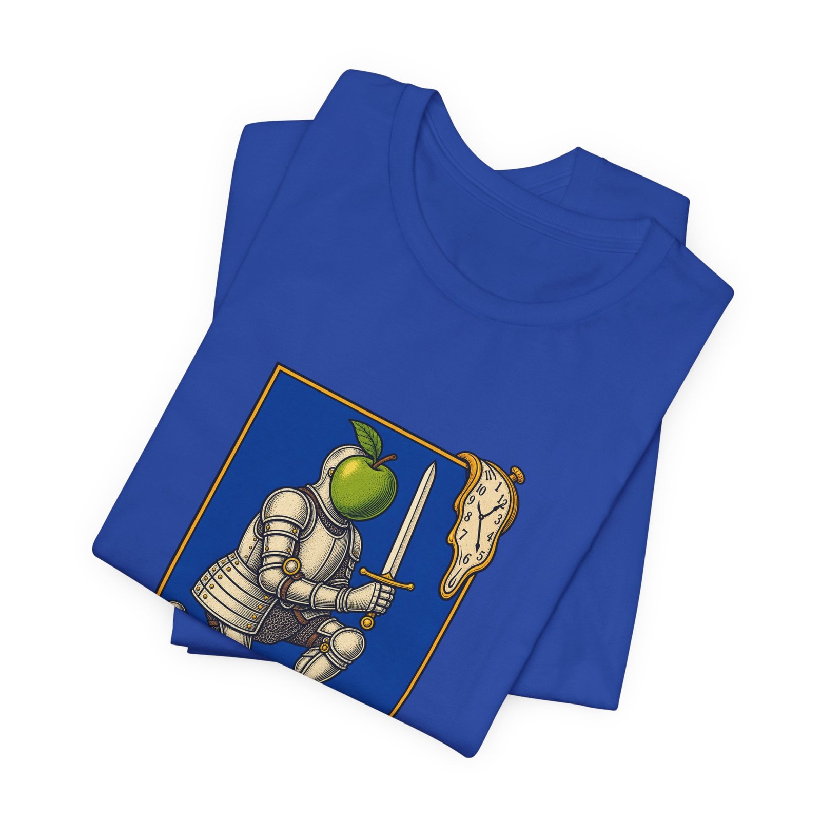 Sir Realism Knight With Melting Clocks Graphic Tee - Image 31