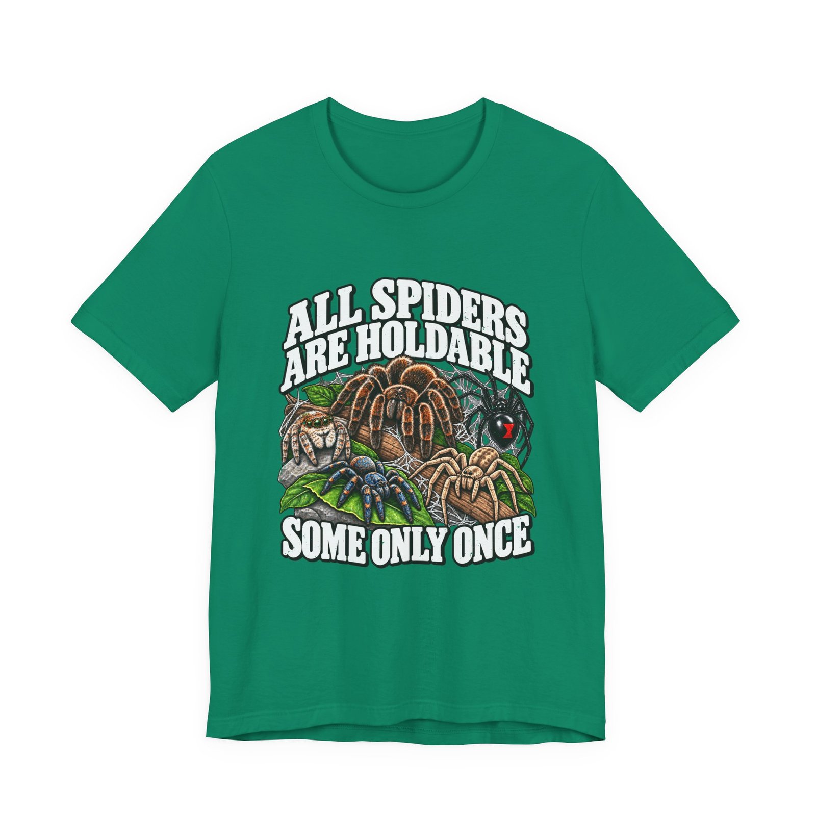 All Spiders Are Holdable Some Only Once Arachnid Humor - Image 13