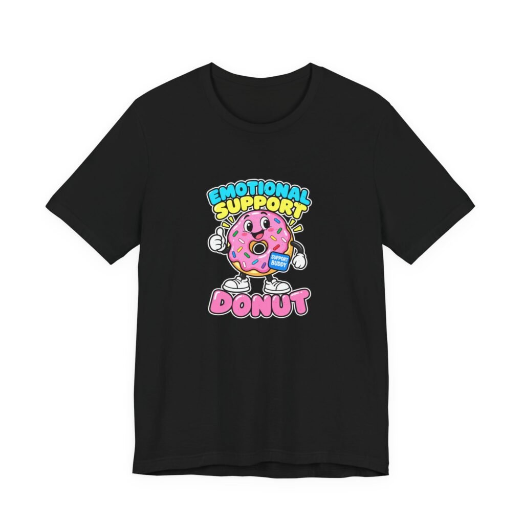 Emotional Support Donut Support Buddy Graphic Tee