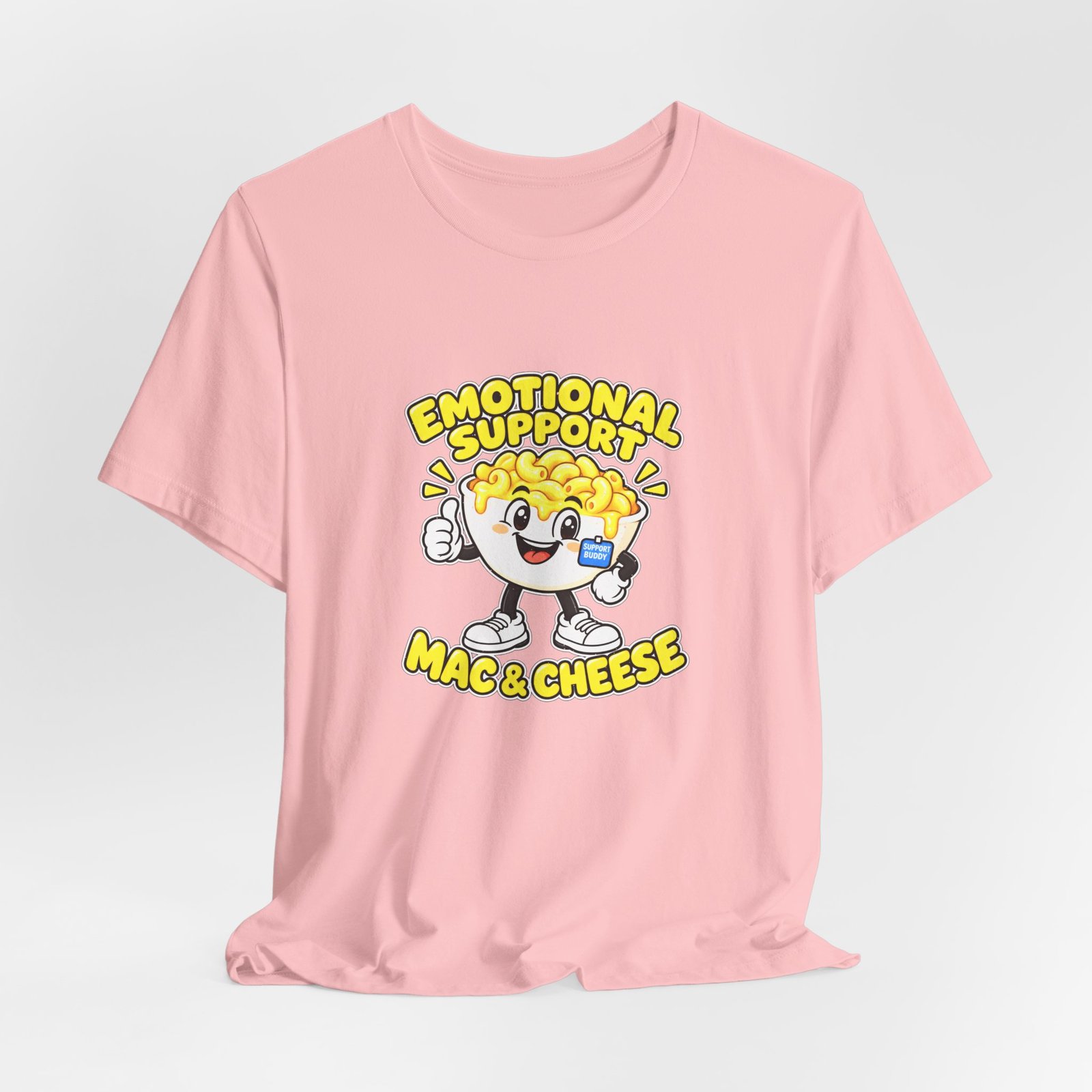 Emotional Support Mac & Cheese Graphic Tee - Image 44