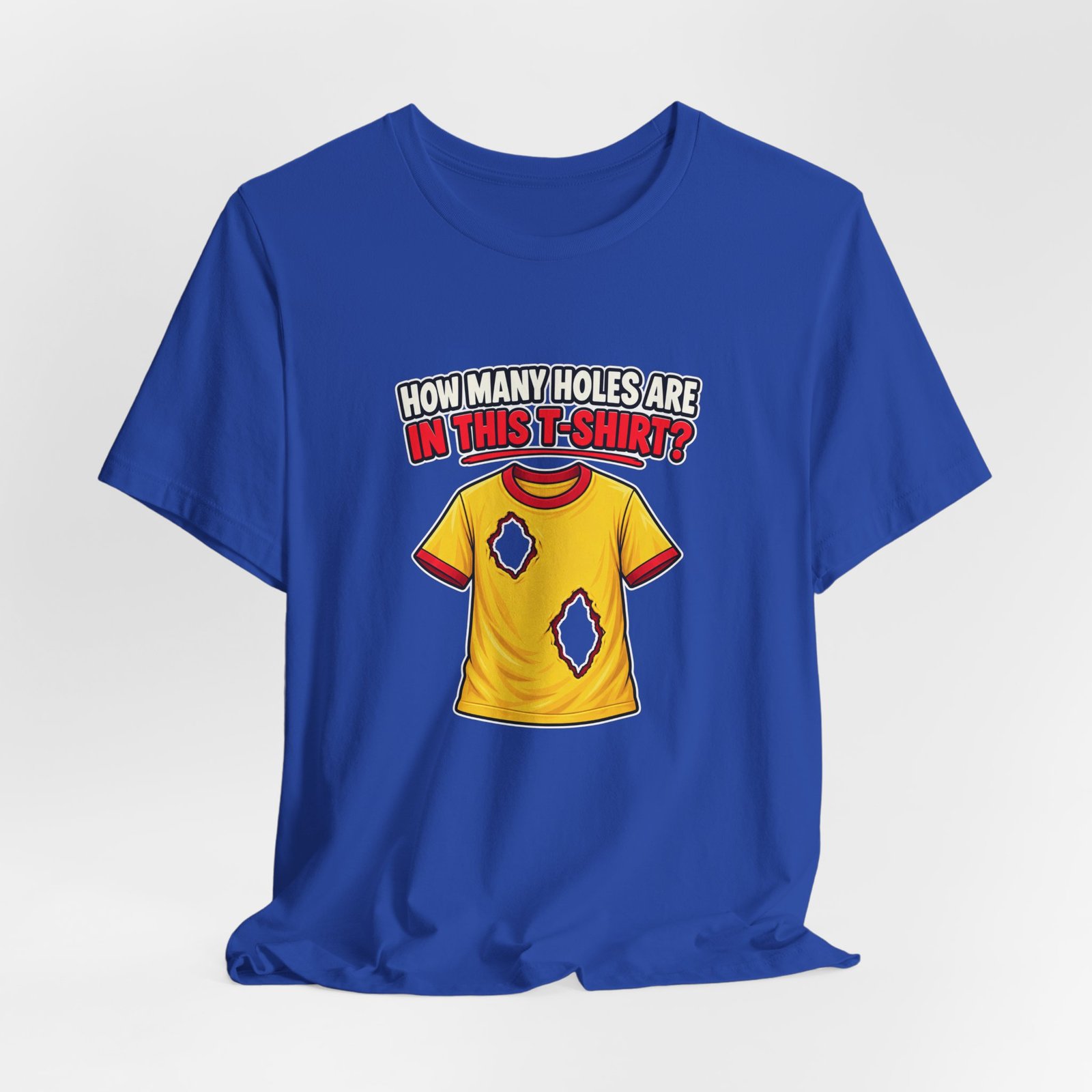 How Many Holes Are In This T-Shirt? Visual Riddle - Image 32