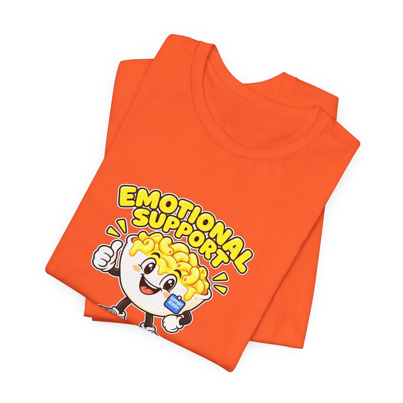 Emotional Support Mac & Cheese Graphic Tee - Image 7