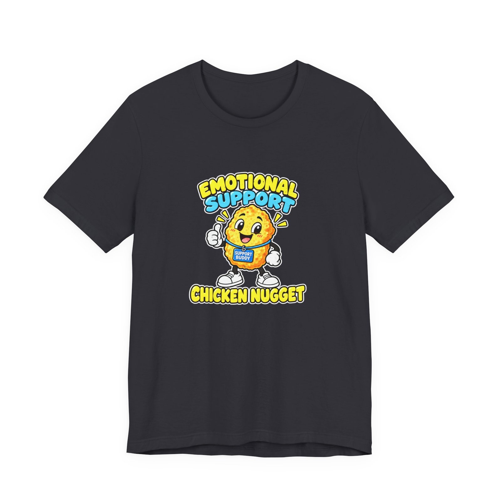 Emotional Support Chicken Nugget Graphic Tee - Image 21