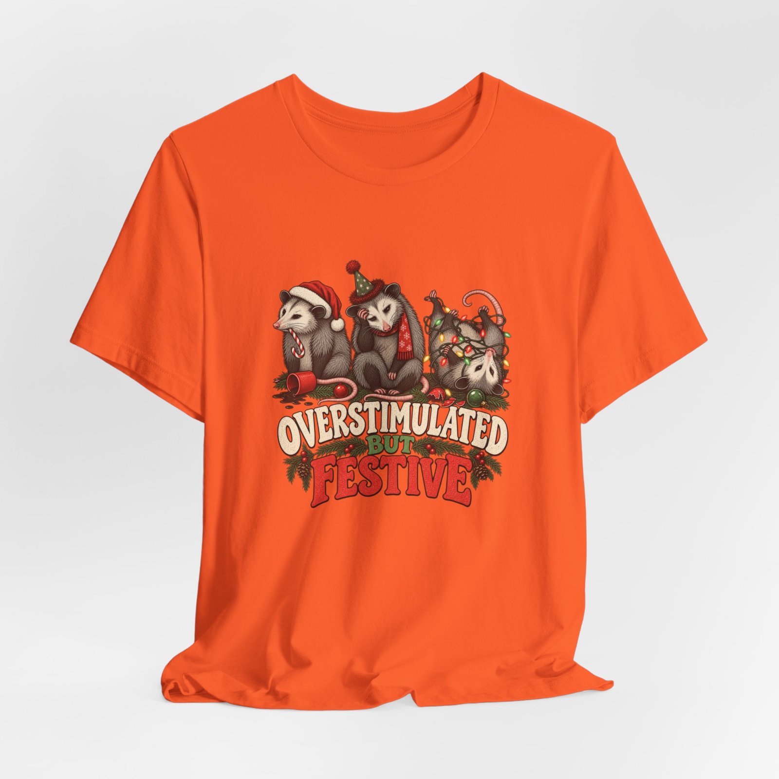Overstimulated But Festive Christmas Opossums - Image 8