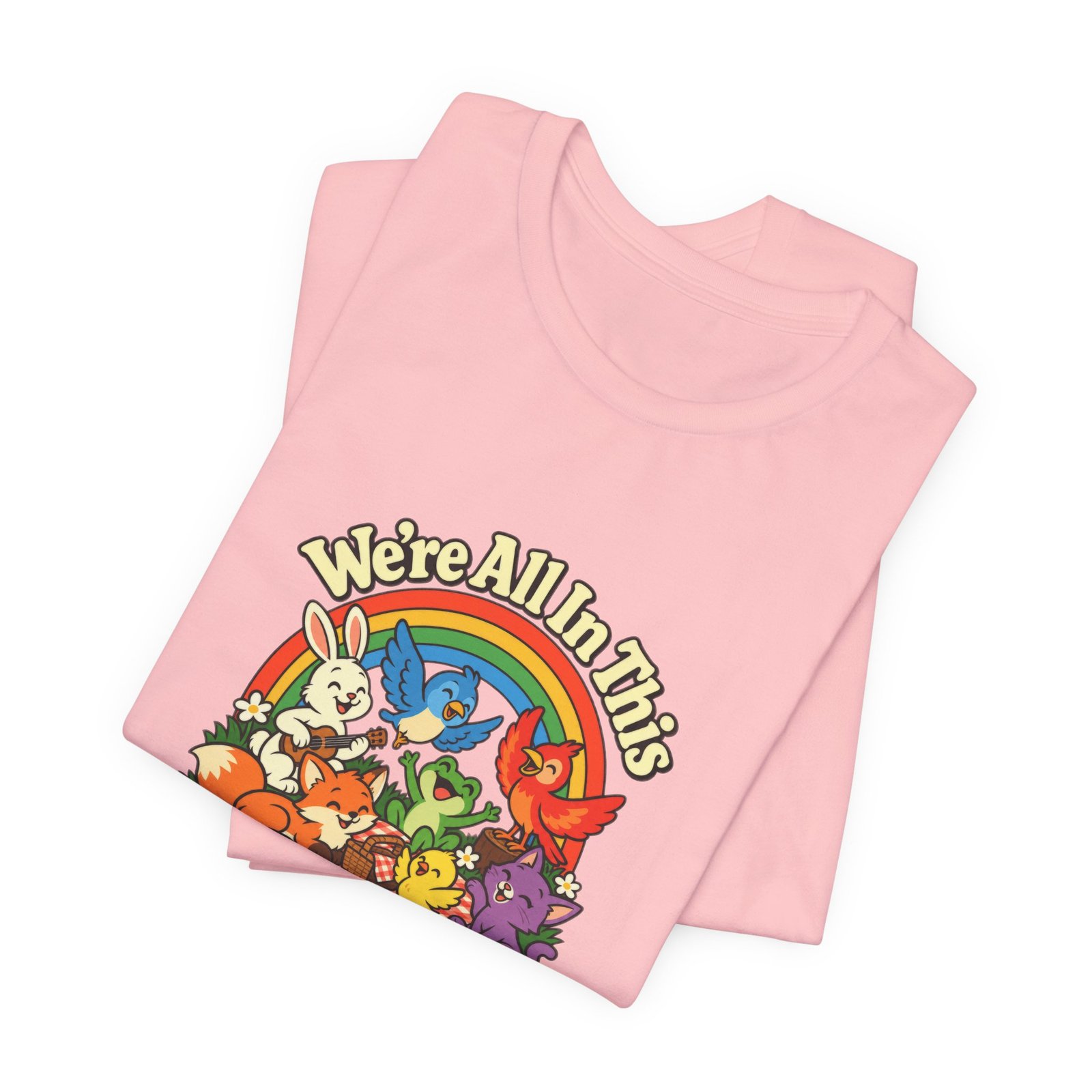 In This Together Like Hostages Animal Humor Graphic Tee - Image 43