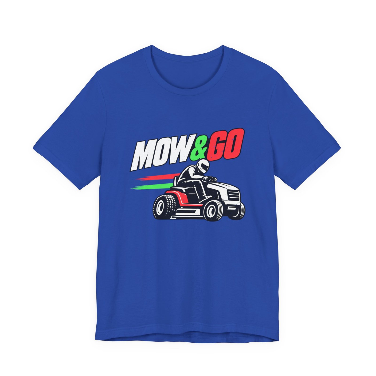 MOW & GO Lawn Mower Racing Dad Jokes Graphic Tee - Image 29