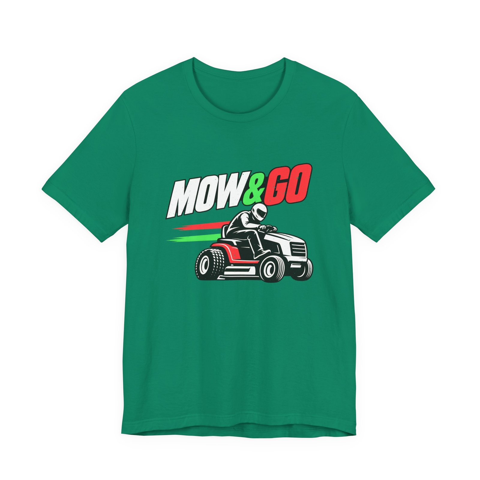 MOW & GO Lawn Mower Racing Dad Jokes Graphic Tee - Image 25