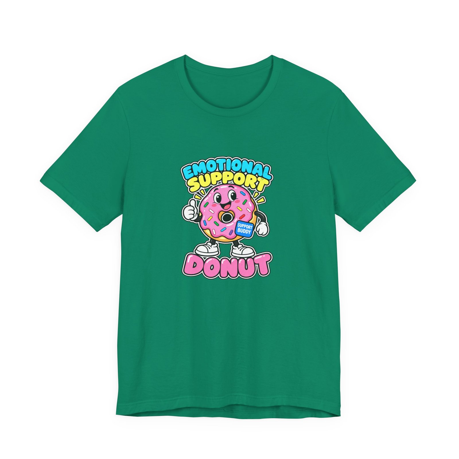 Emotional Support Donut Support Buddy Graphic Tee - Image 13