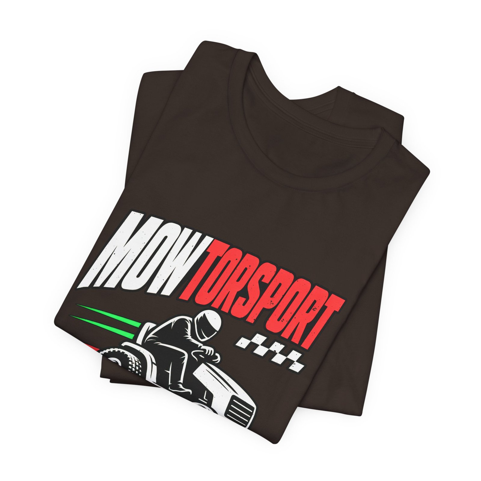 MOWTORSPORT Lawn Racing Humor Dad Jokes Graphic Tee - Image 11