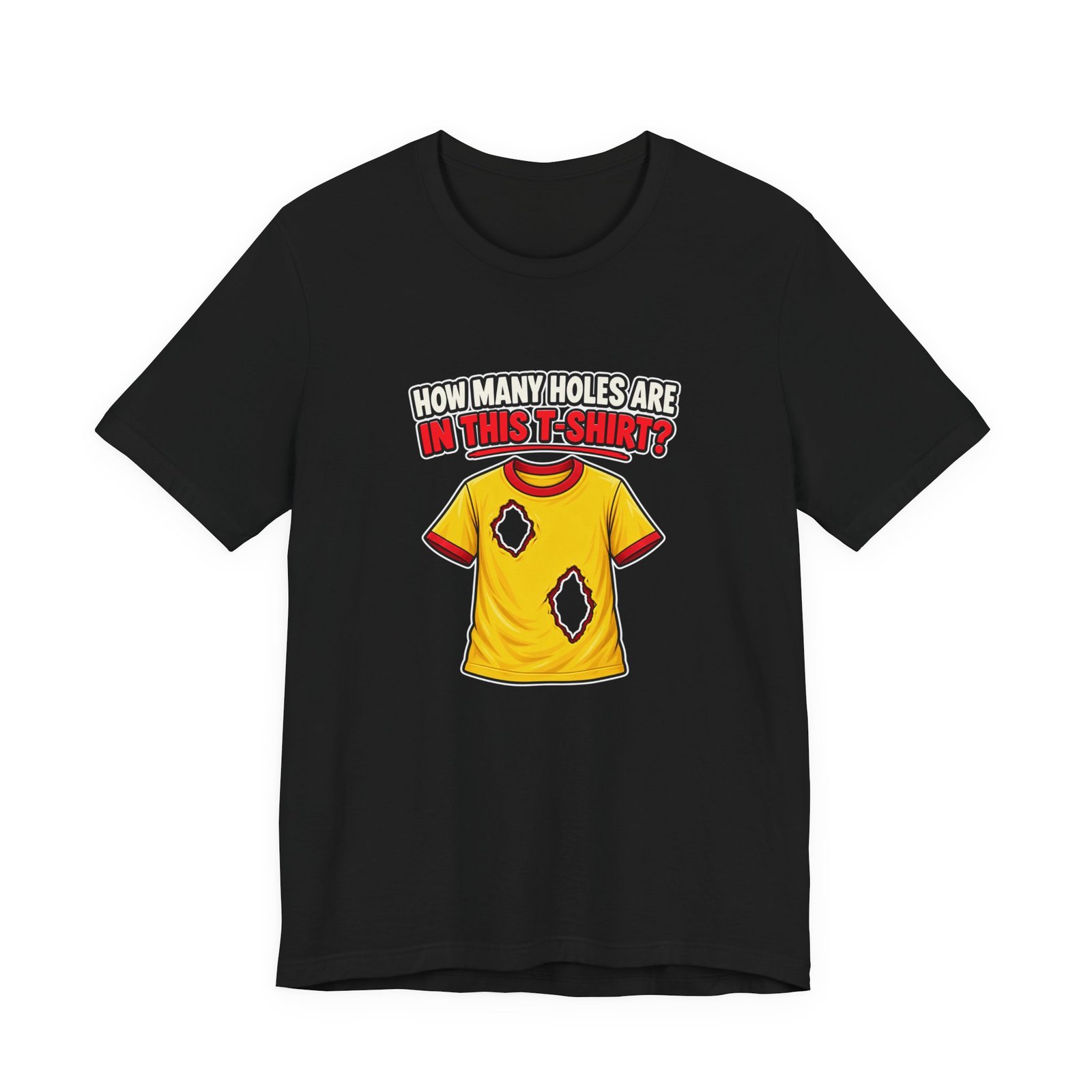 How Many Holes Are In This T-Shirt? Visual Riddle - Image 13