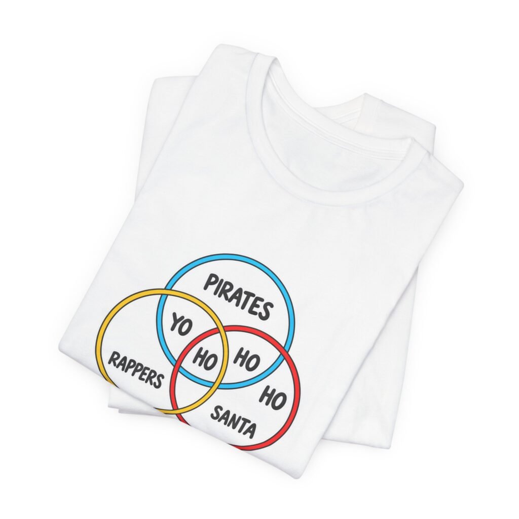 Pirates Rappers Santa Yo Ho Ho Venn Diagram