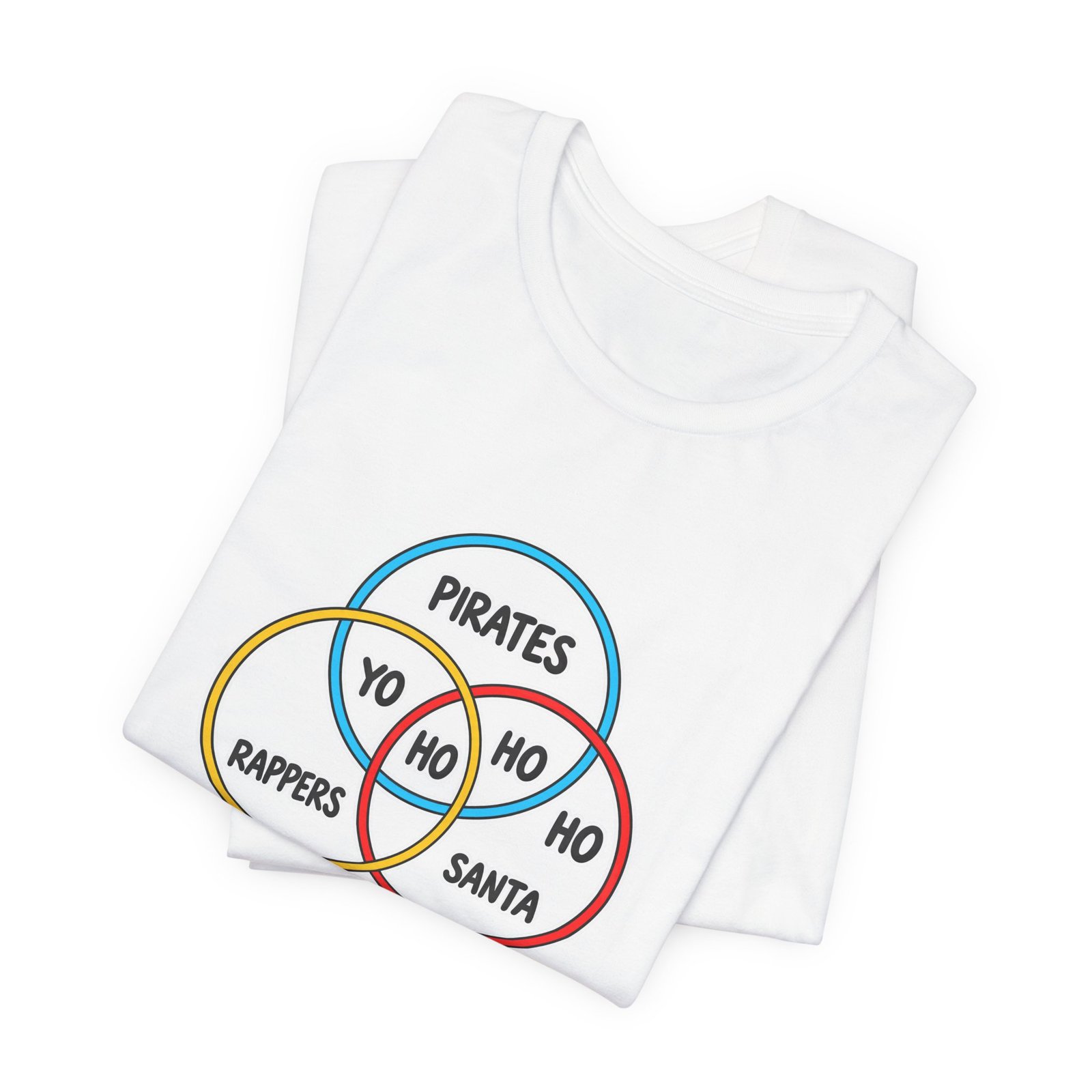 Pirates Rappers Santa Yo Ho Ho Venn Diagram - Image 3