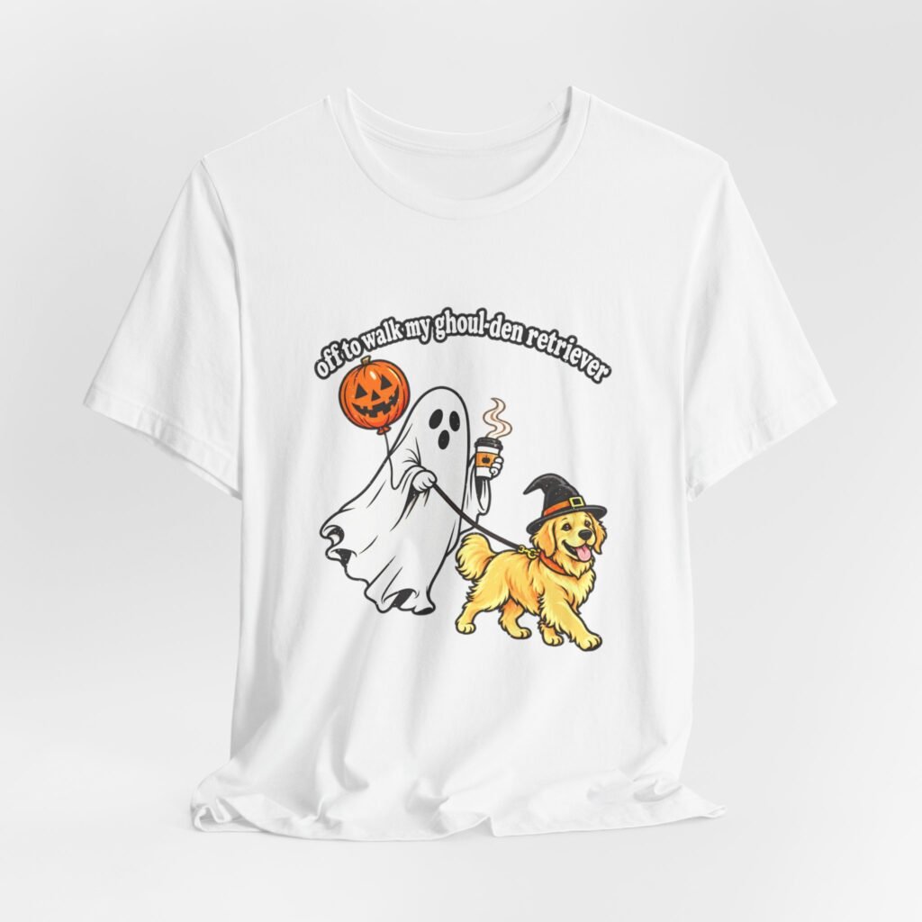 Ghoul-den Retriever Halloween Dog Pun