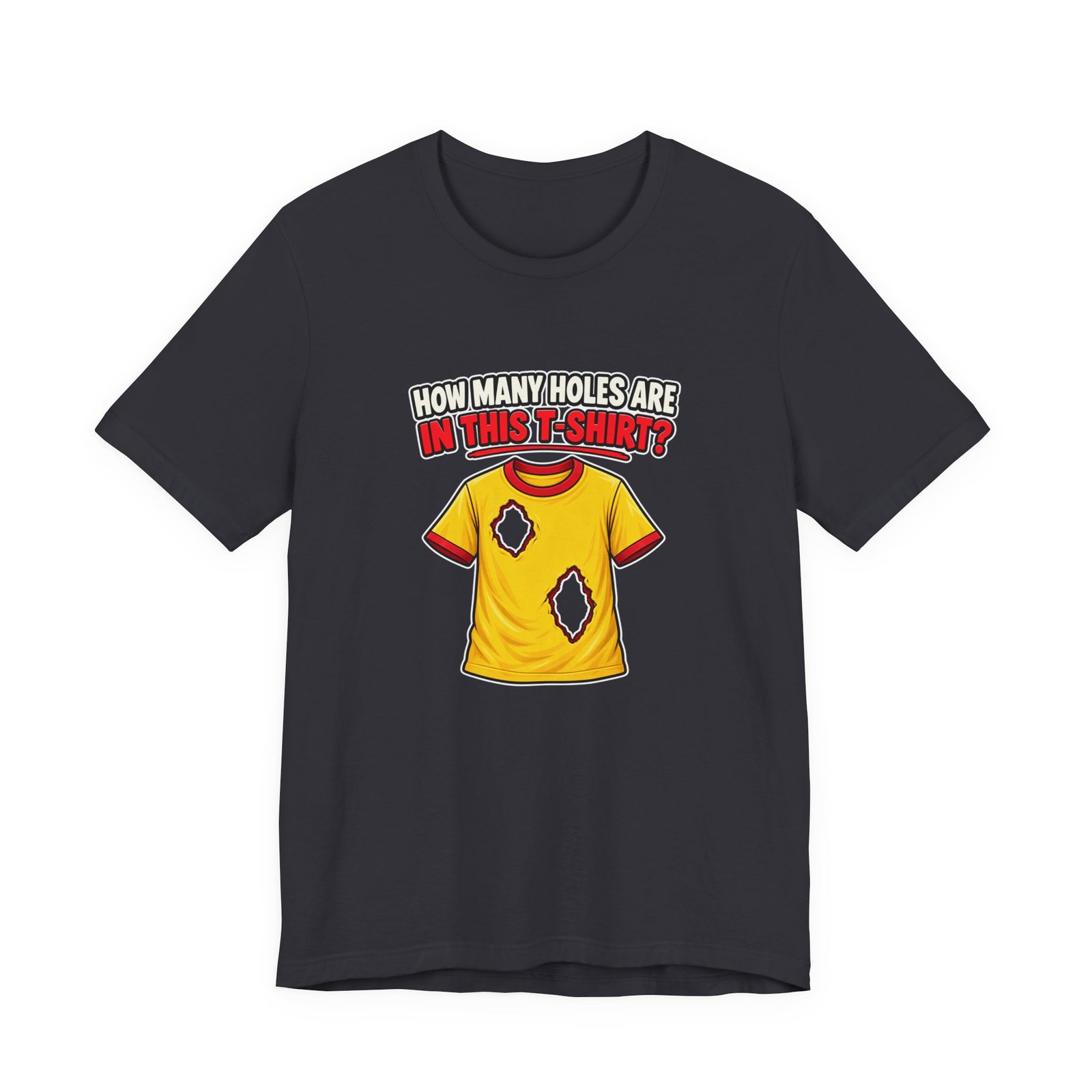 How Many Holes Are In This T-Shirt? Visual Riddle - Image 21