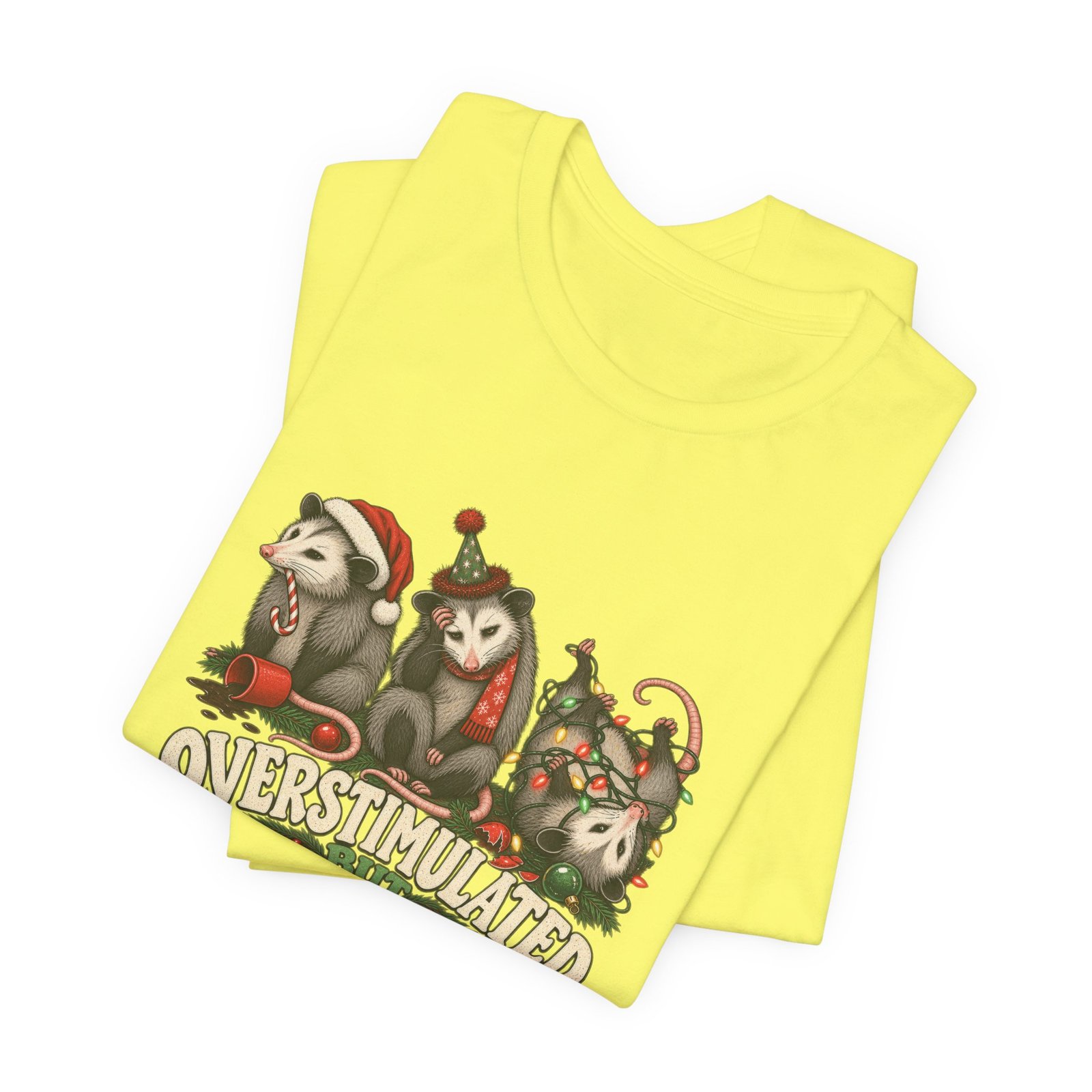 Overstimulated But Festive Christmas Opossums - Image 19