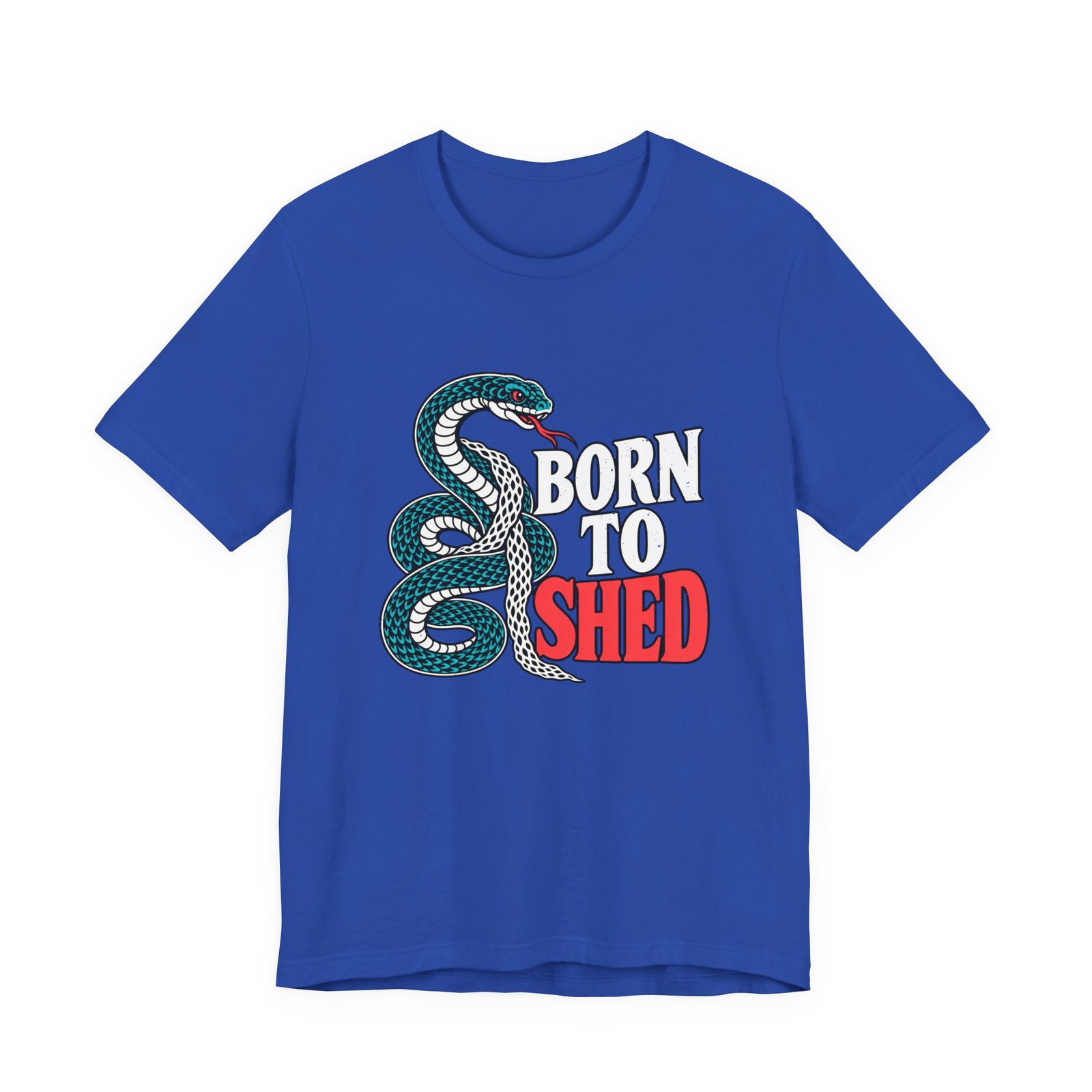 Born To Shed Snake Transformation Graphic Tee - Image 17