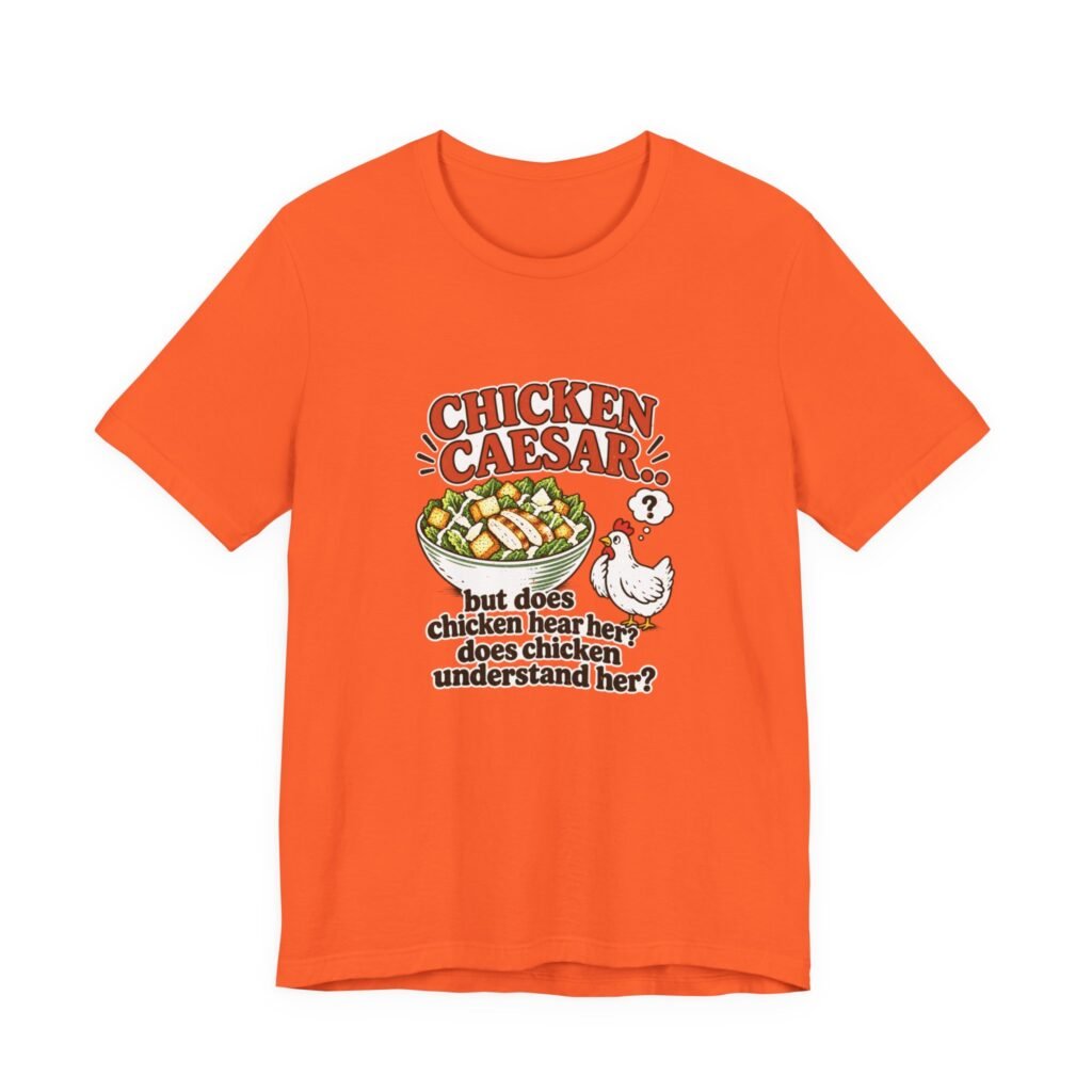 Chicken Caesar Food Pun
