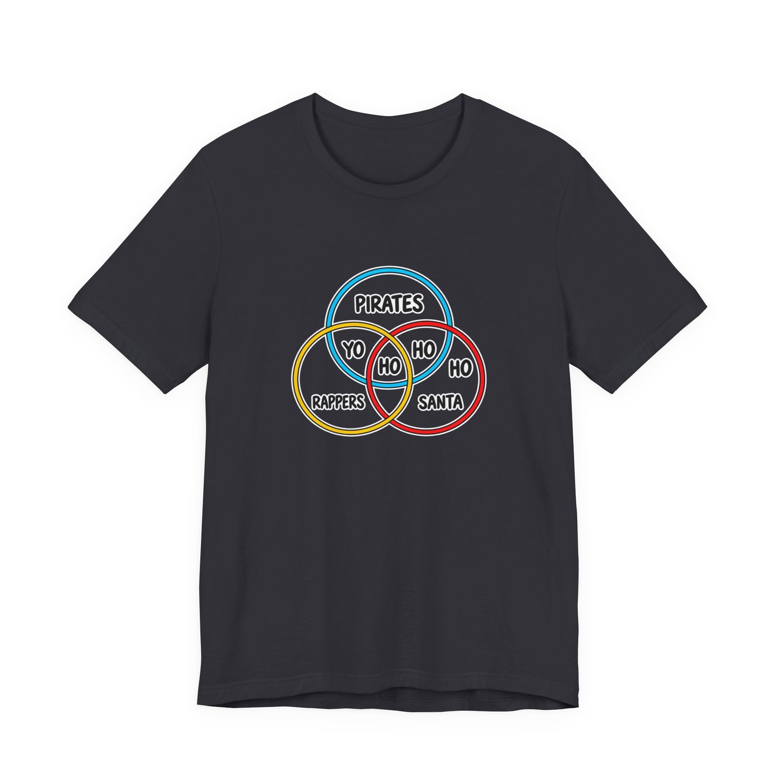 Pirates Rappers Santa Yo Ho Ho Venn Diagram - Image 21