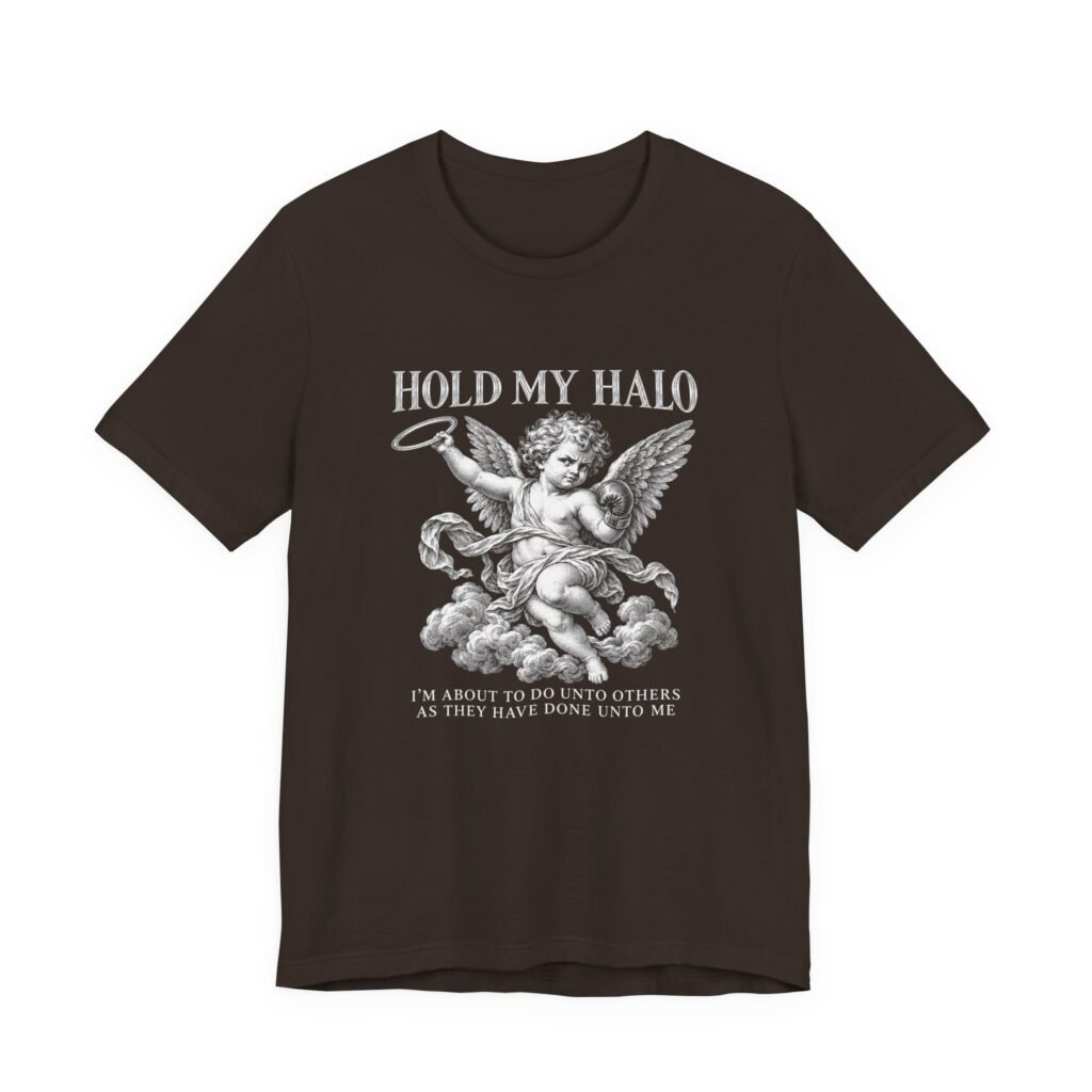 Hold My Halo Cherub Humor