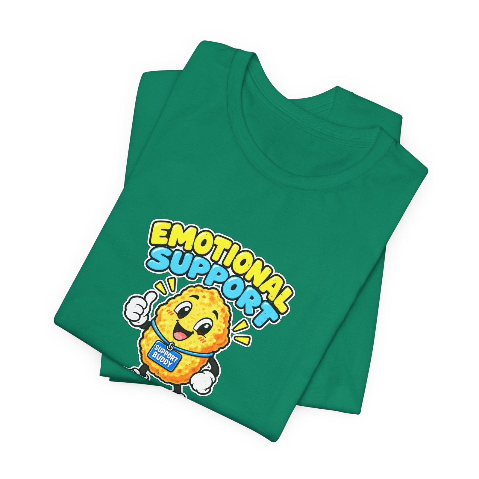 Emotional Support Chicken Nugget Graphic Tee - Image 27