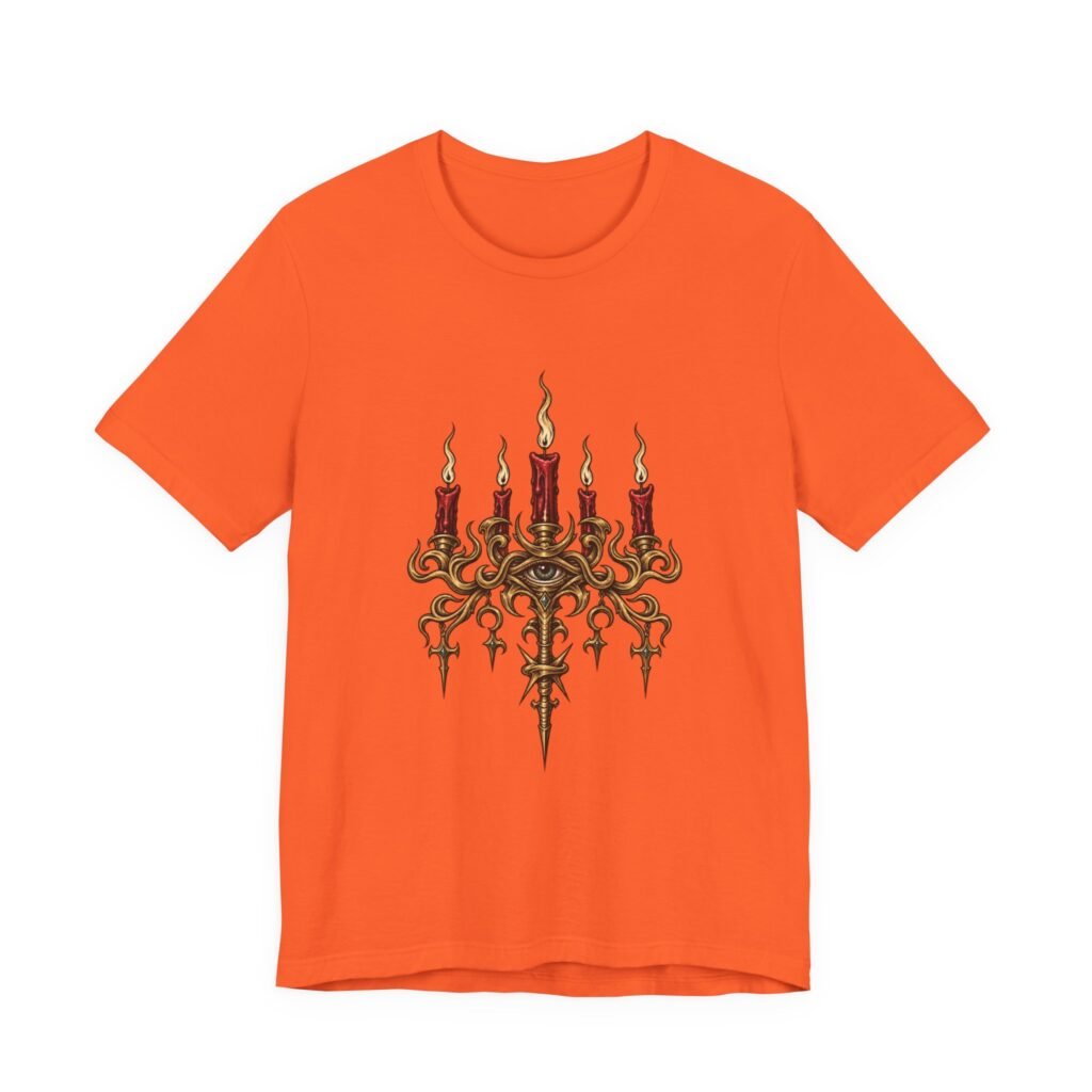 Gothic Occult Eye Candelabrum