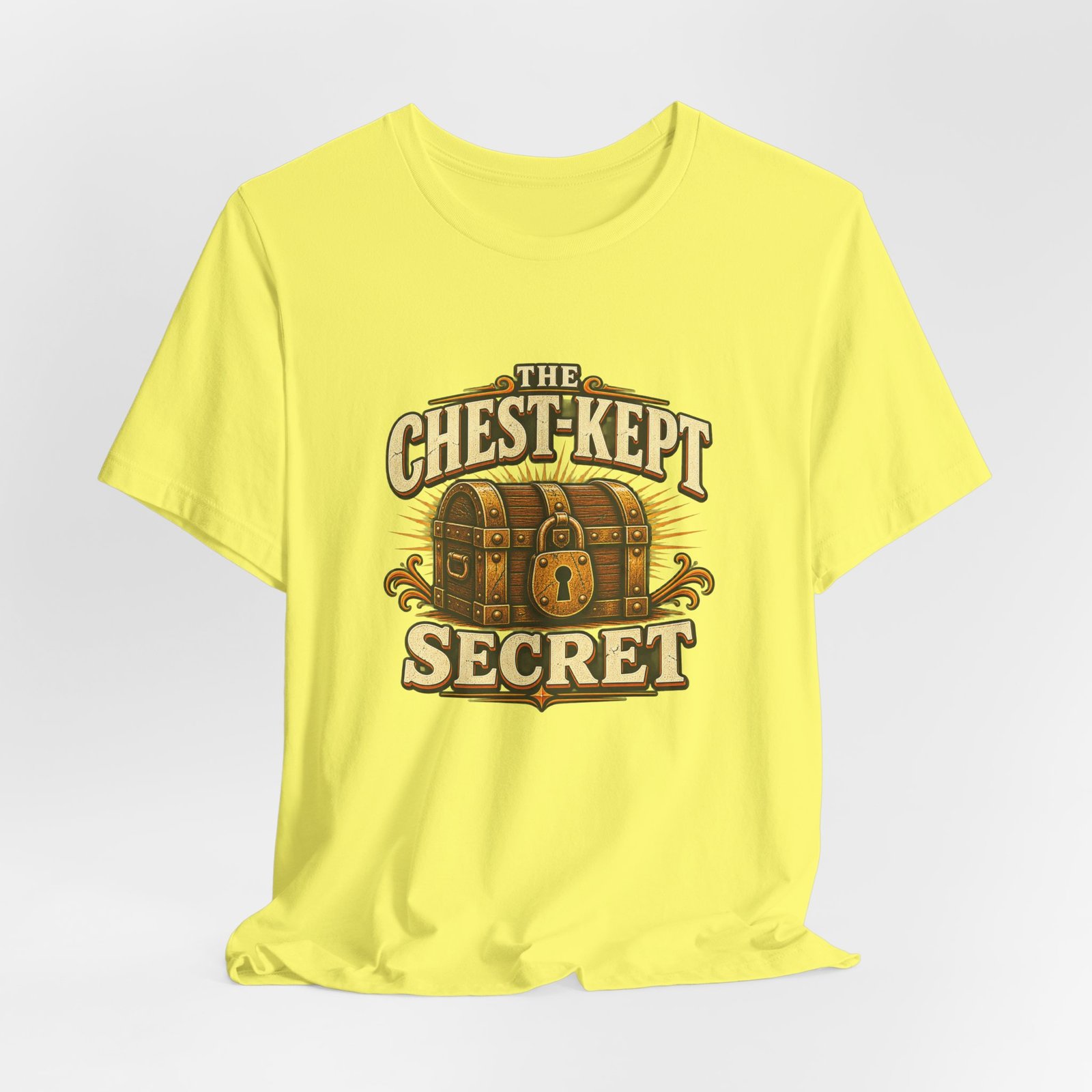 The Chest-Kept Secret Funny Treasure Pun Graphic Tee - Image 20
