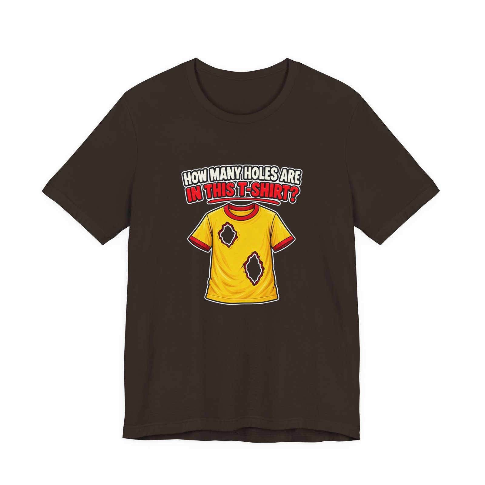 How Many Holes Are In This T-Shirt? Visual Riddle - Image 9
