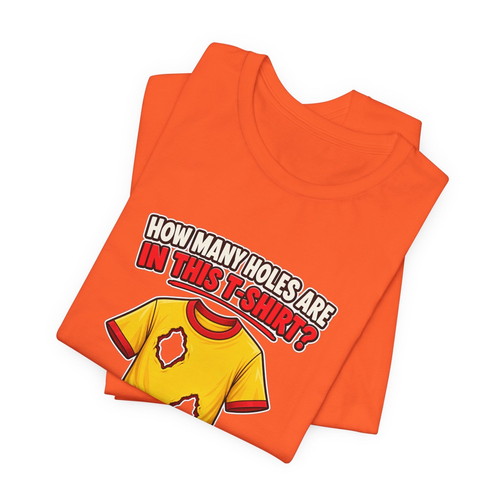 How Many Holes Are In This T-Shirt? Visual Riddle - Image 7