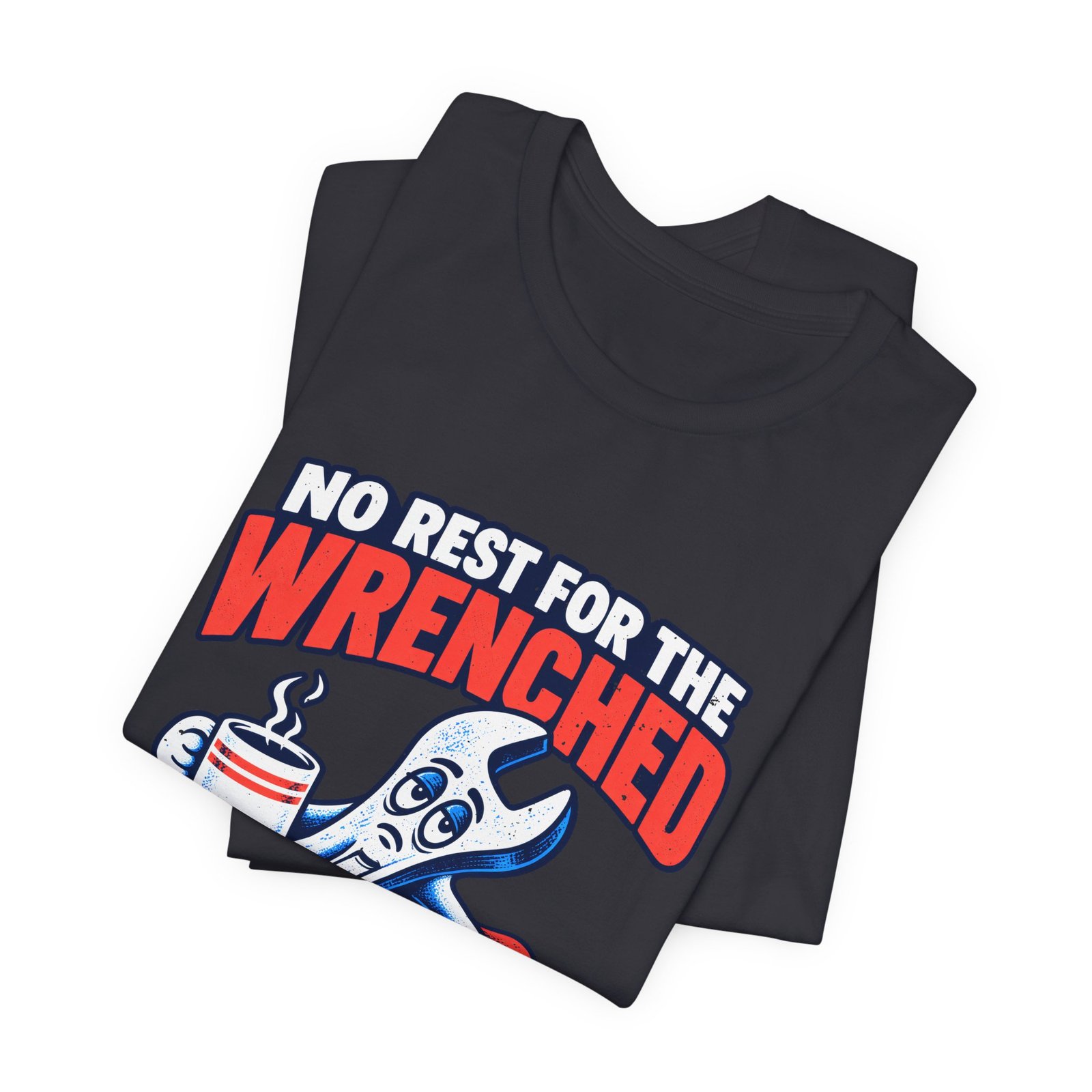 Wrenched Coffee Humor Graphic Tee - Image 11