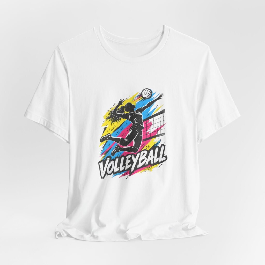 VOLLEYBALL Spike Action Volleyball Player
