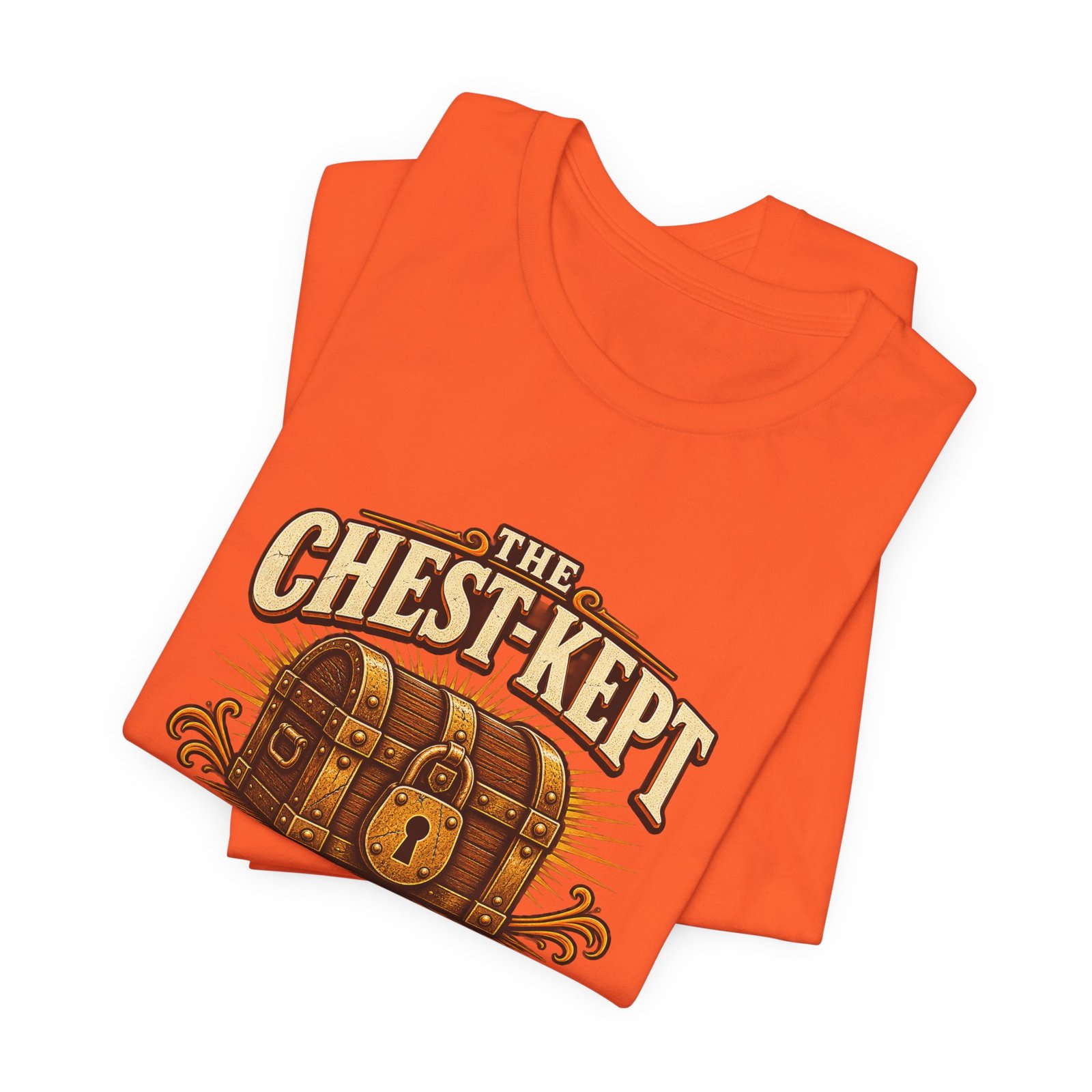 The Chest-Kept Secret Funny Treasure Pun Graphic Tee - Image 7