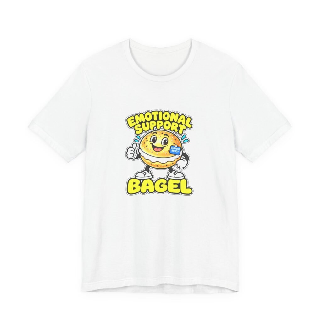 Emotional Support Bagel Graphic Tee